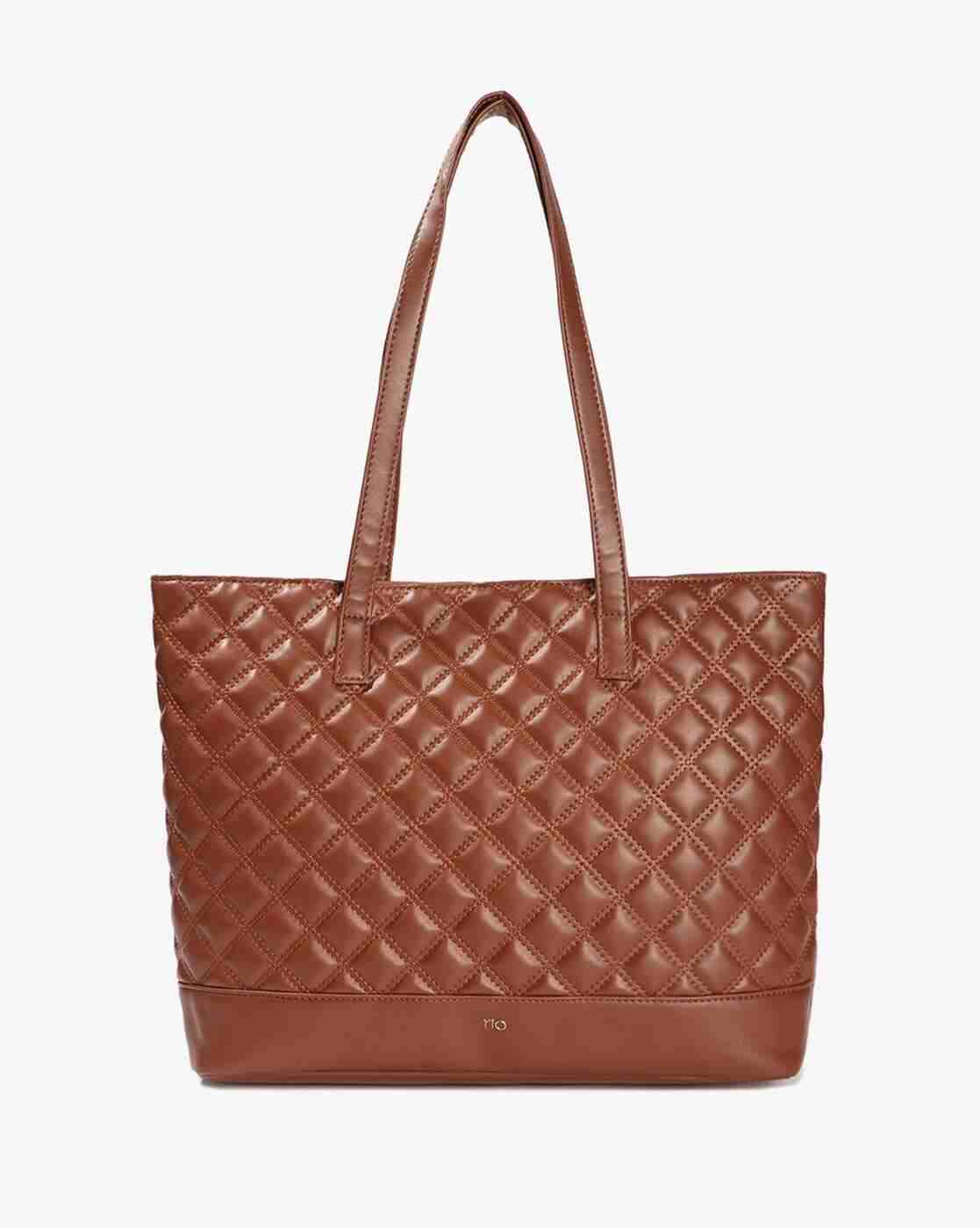 Women PU Quilted Tote Bag