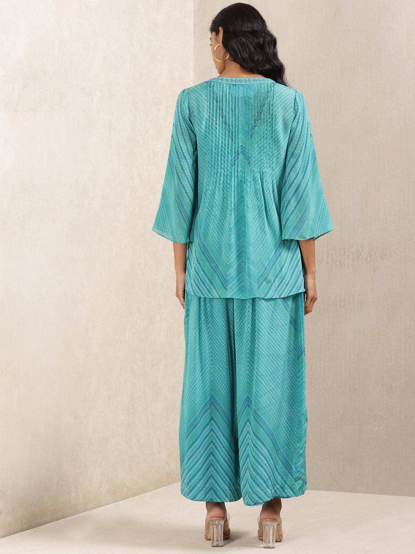 Turquoise Mothra Co-Ord Set