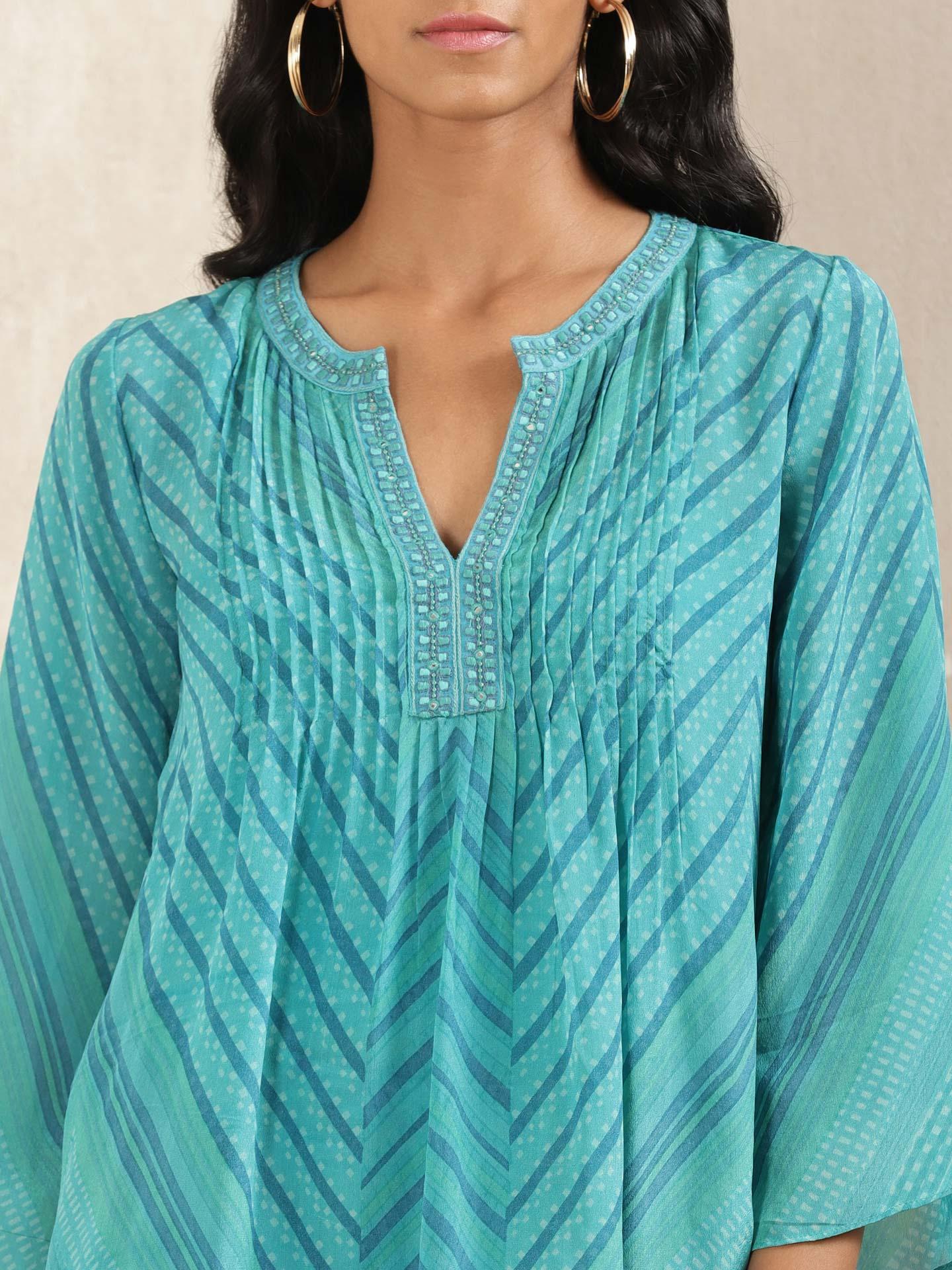 Turquoise Mothra Co-Ord Set