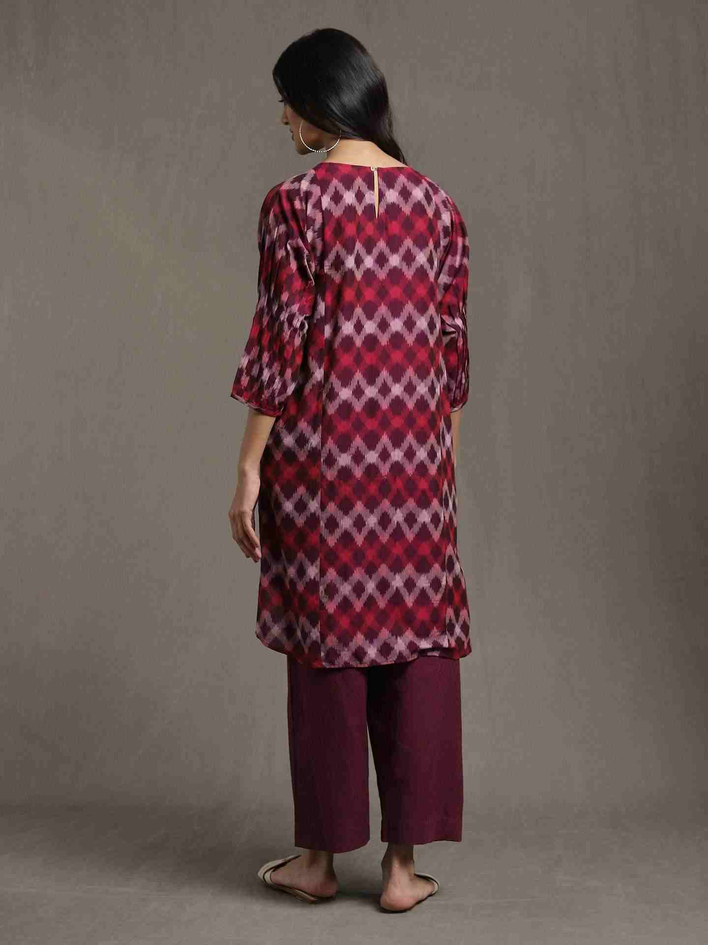 Purple Whimsical Heritage Co-Ord Set