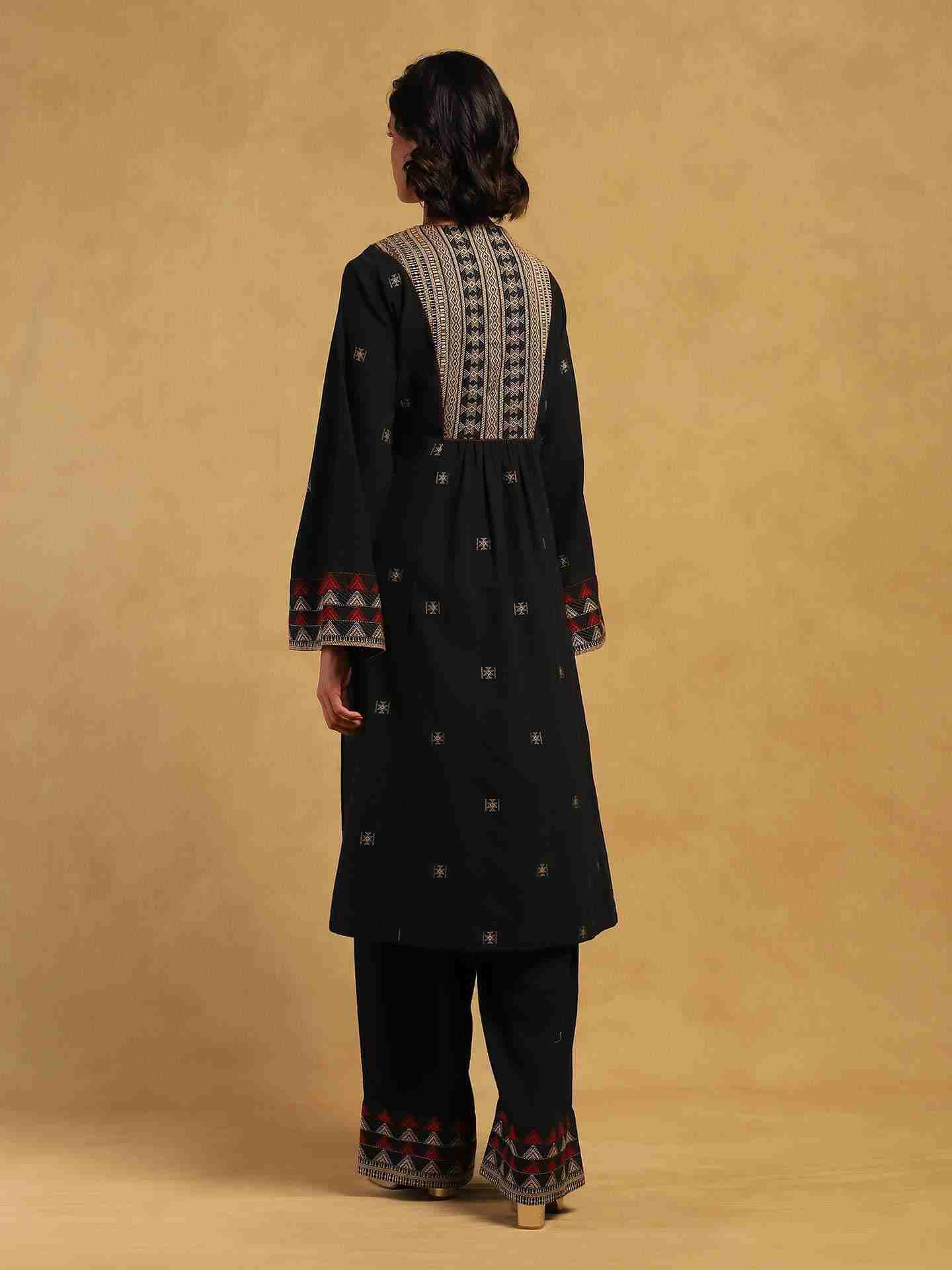 Black Aurelia Kurta Set