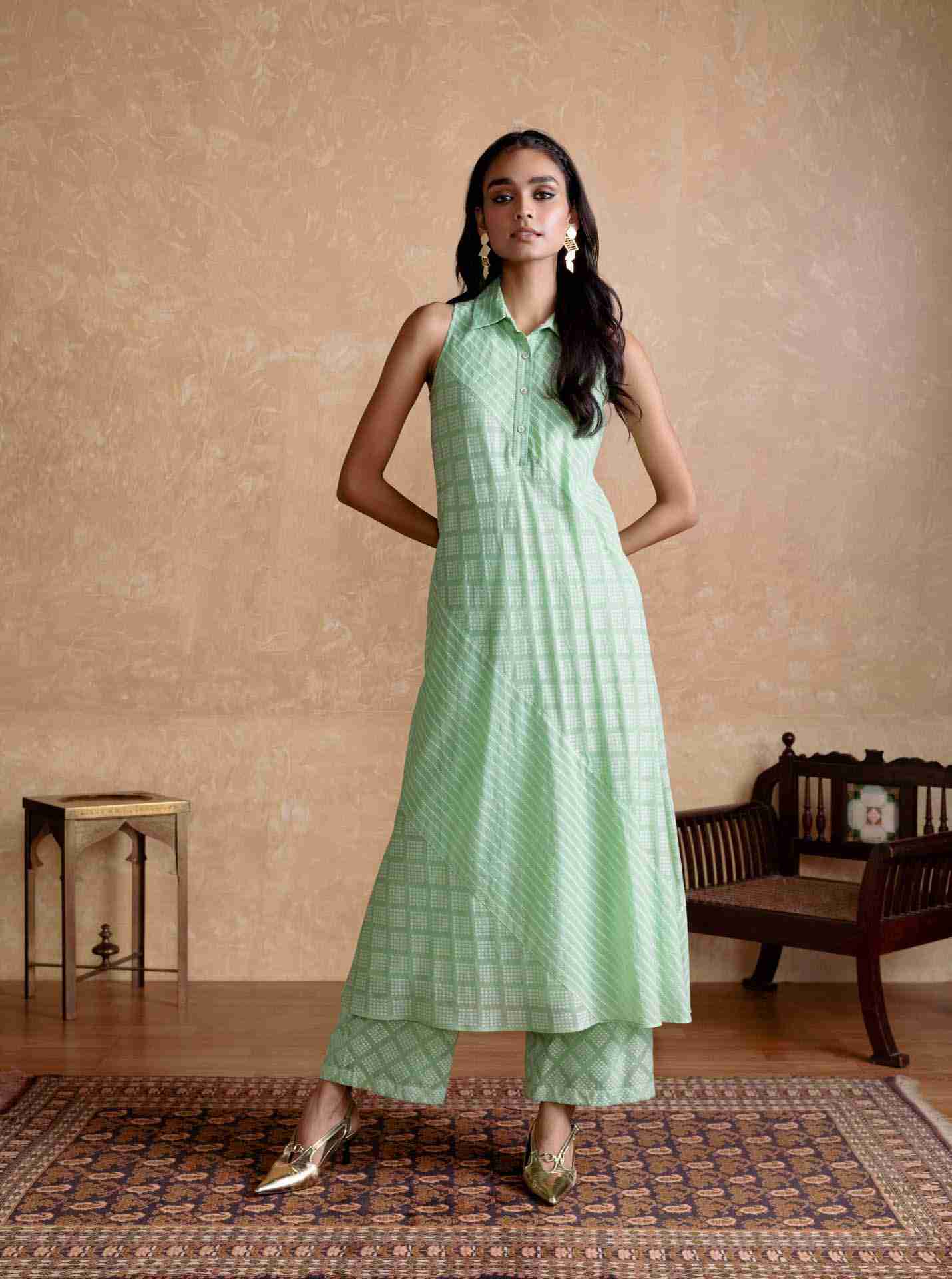 Green Ananta Co-Ord Set