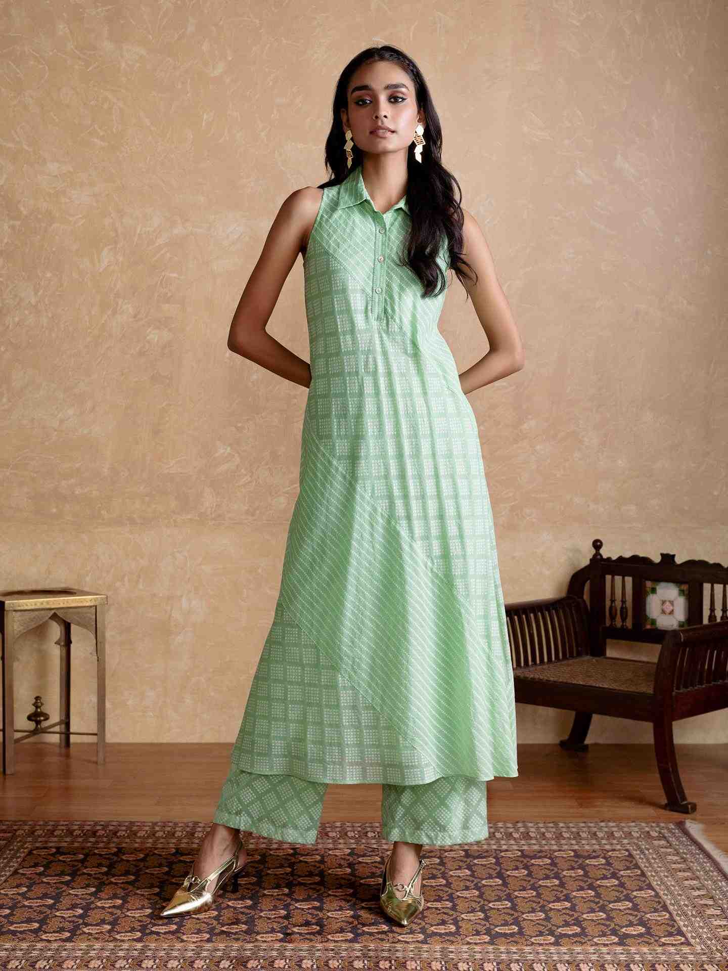 Green Ananta Co-Ord Set