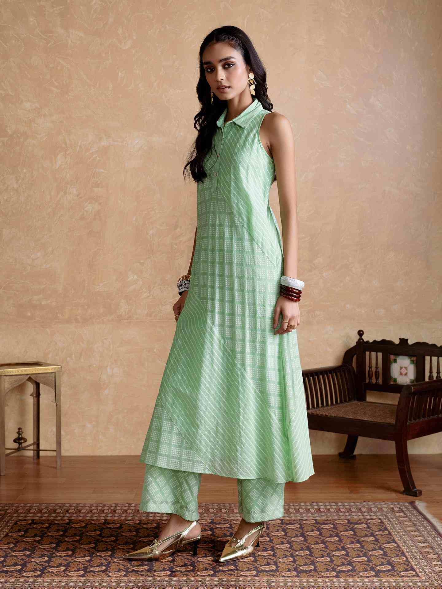 Green Ananta Co-Ord Set