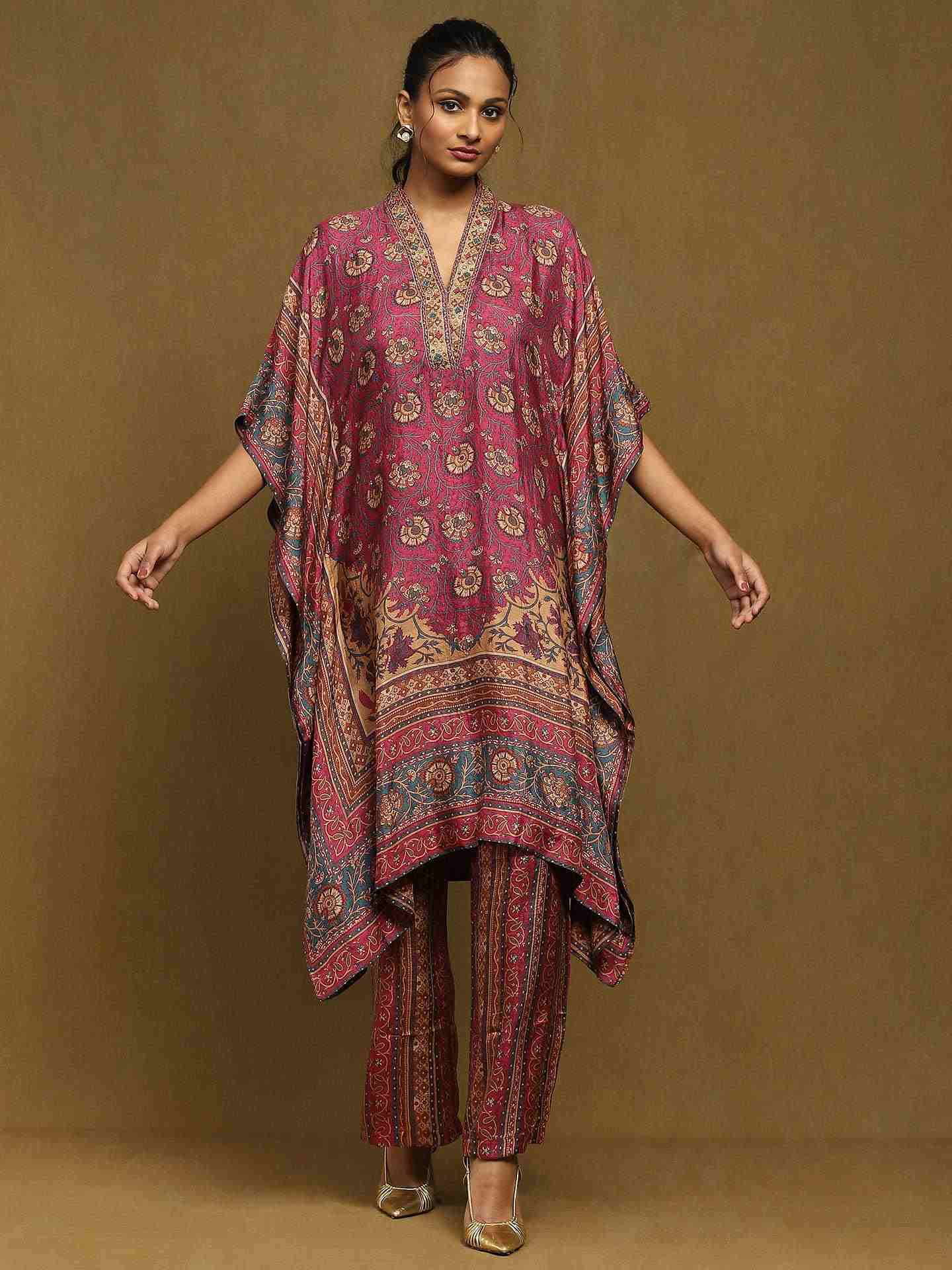 Fuchsia Kalyani Kurta Set