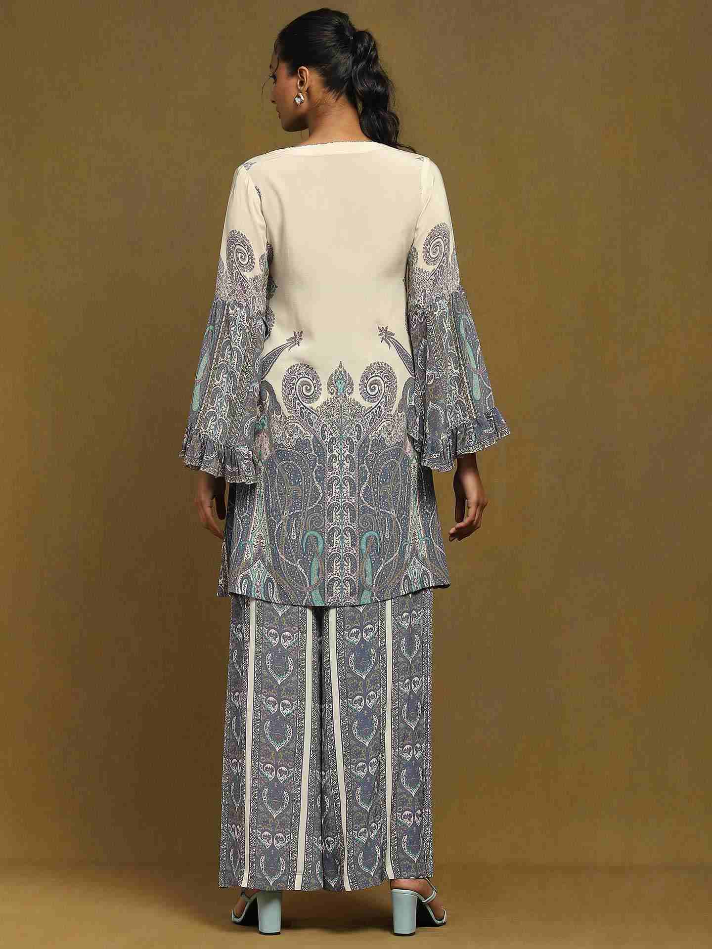Off White Joshika Kurta Set