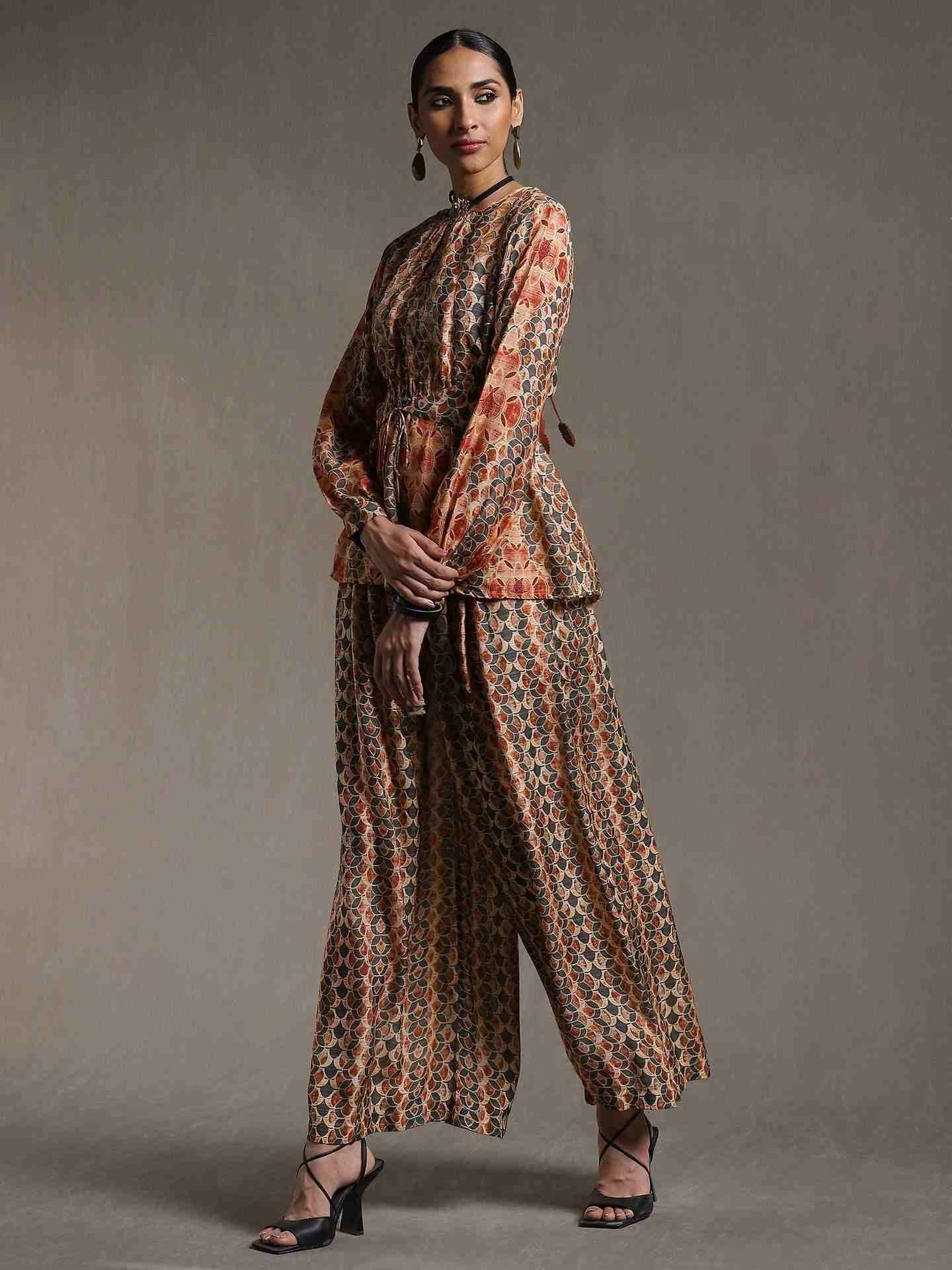 Olive Chess Co-Ord Set