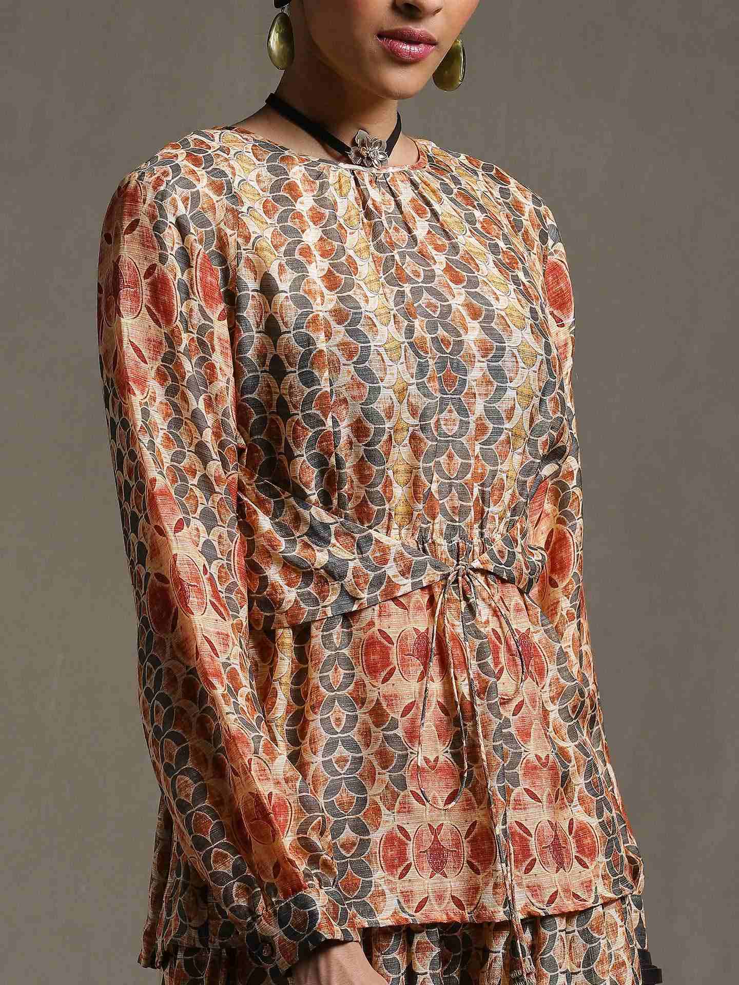 Olive Chess Co-Ord Set