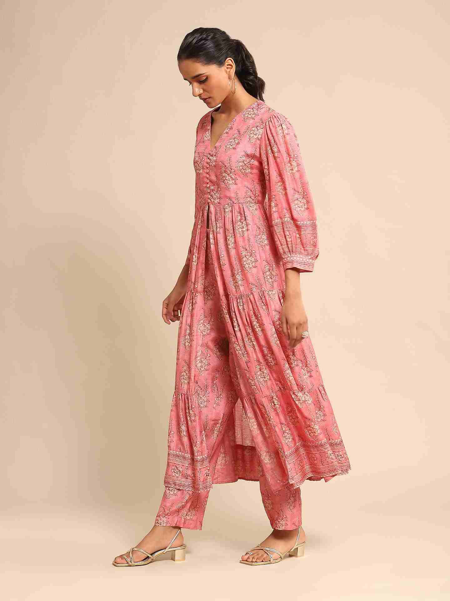 Pink Jenny Kurta Set