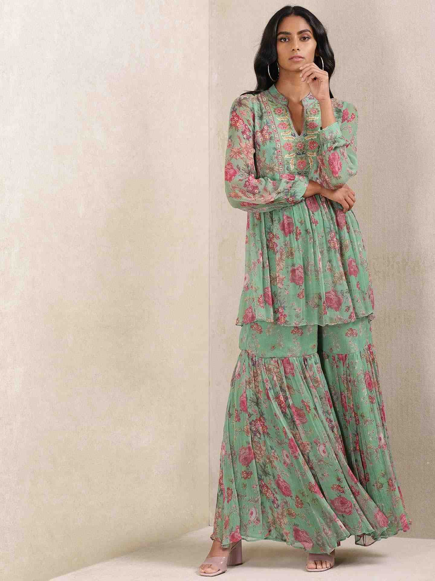 Green Flemish Co-Ord Set