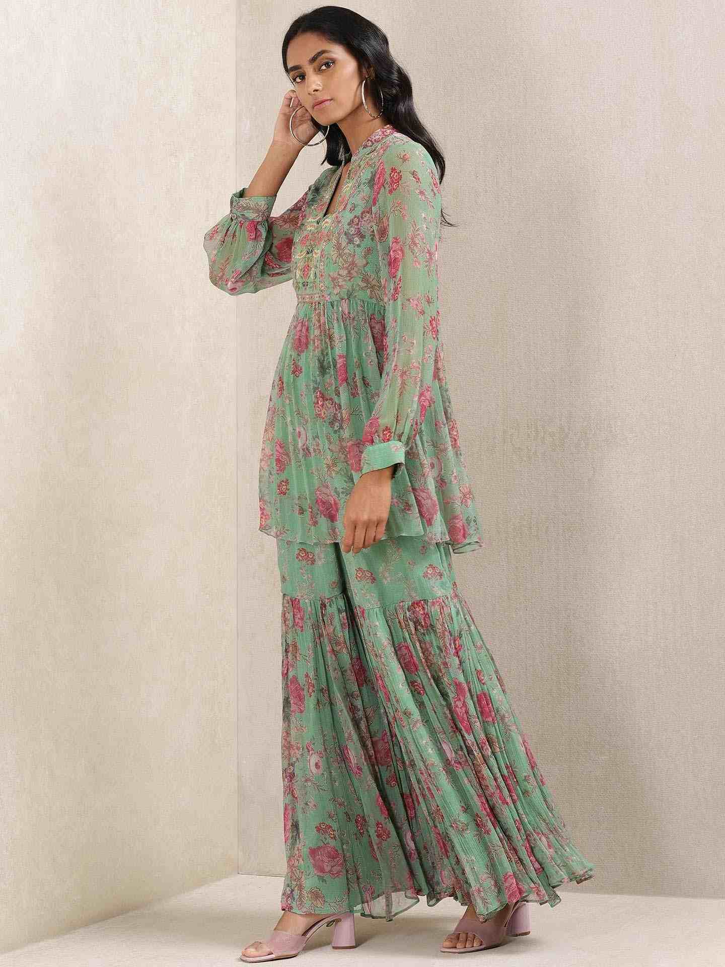 Green Flemish Co-Ord Set