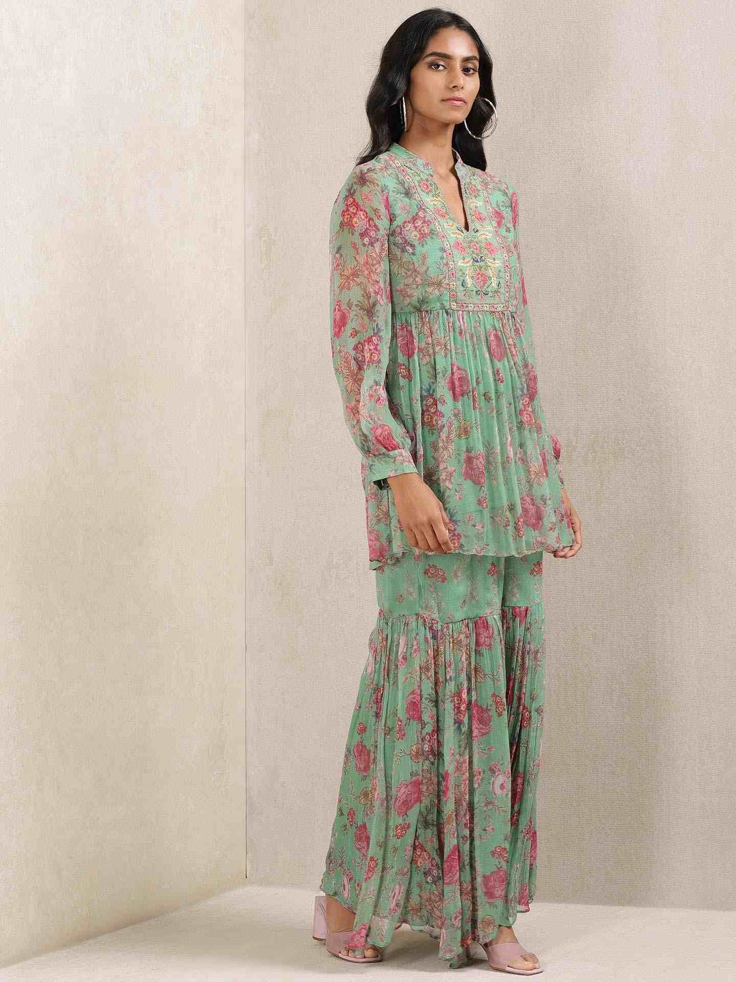 Green Flemish Co-Ord Set