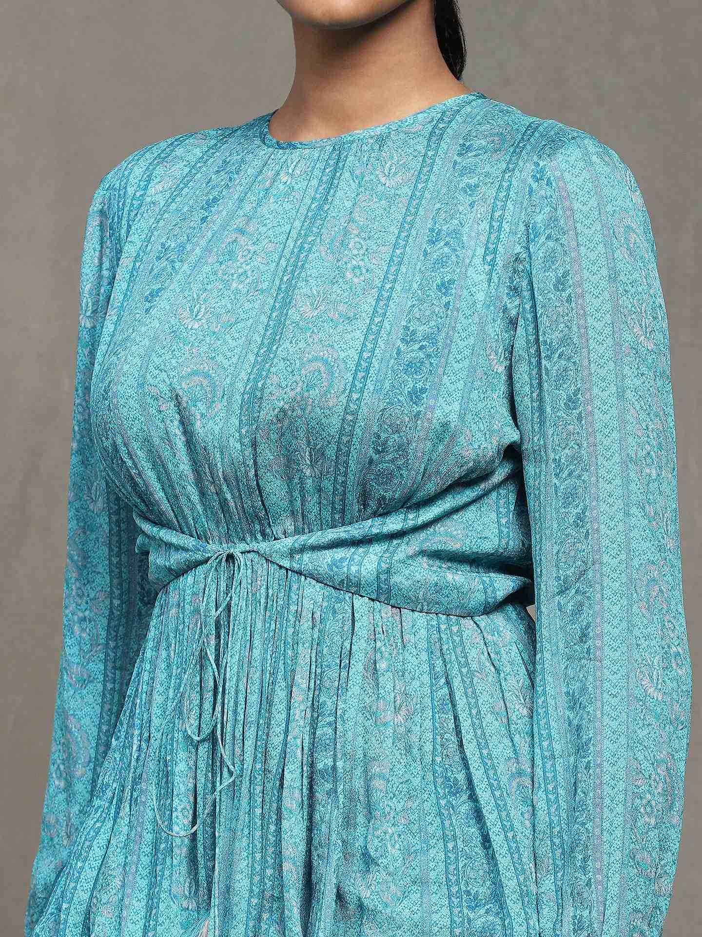 Blue Korbi Co-Ord Set