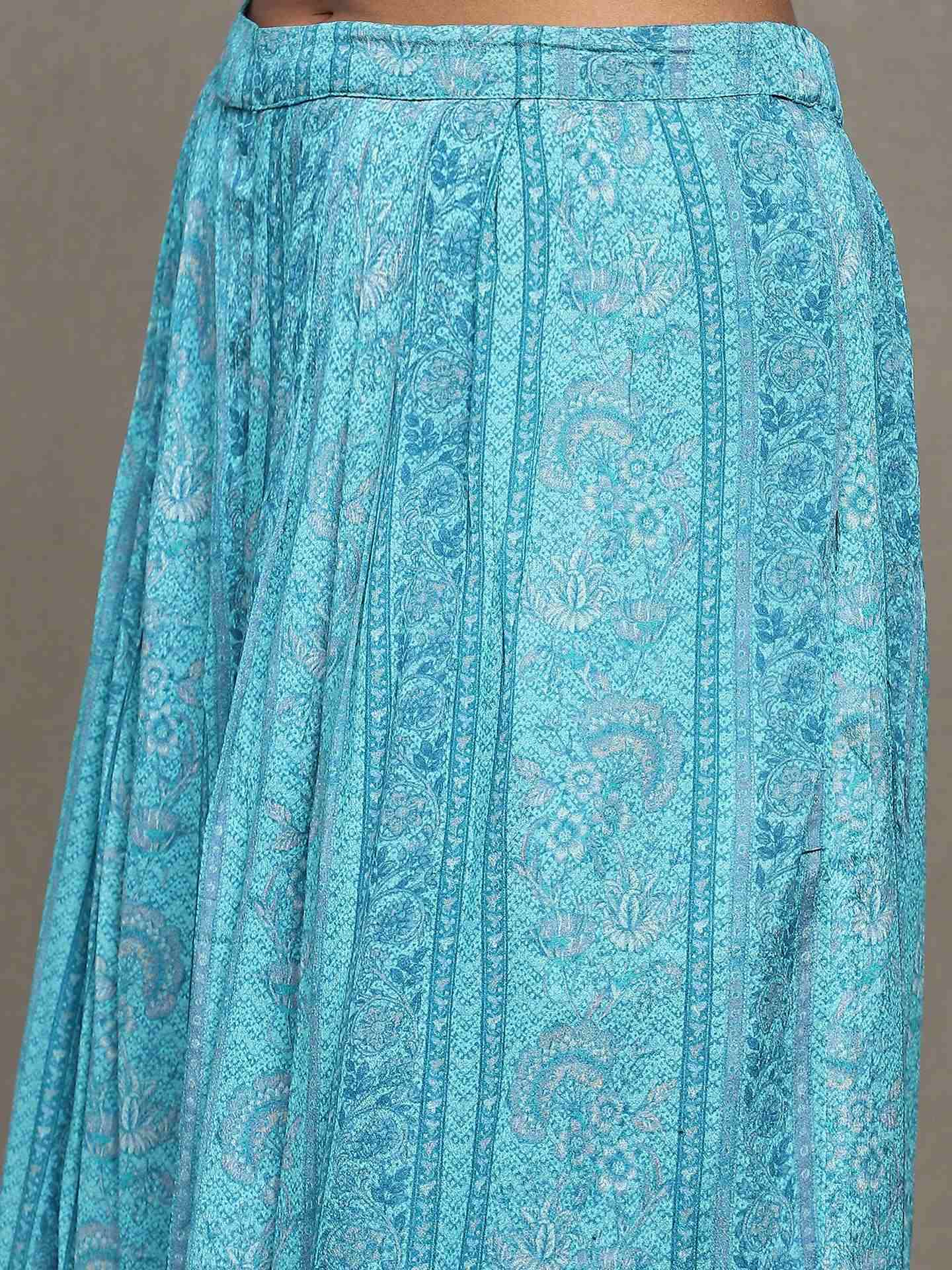 Blue Korbi Co-Ord Set