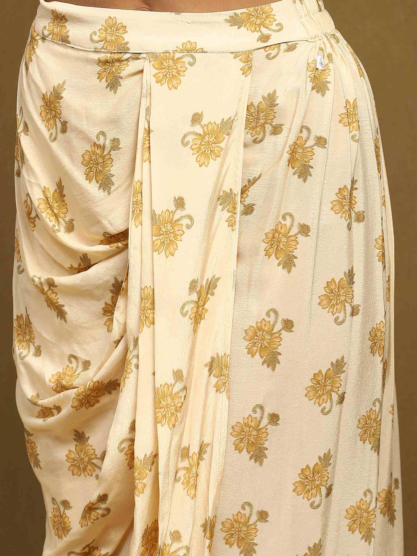 Beige Vahida Co-Ord Set