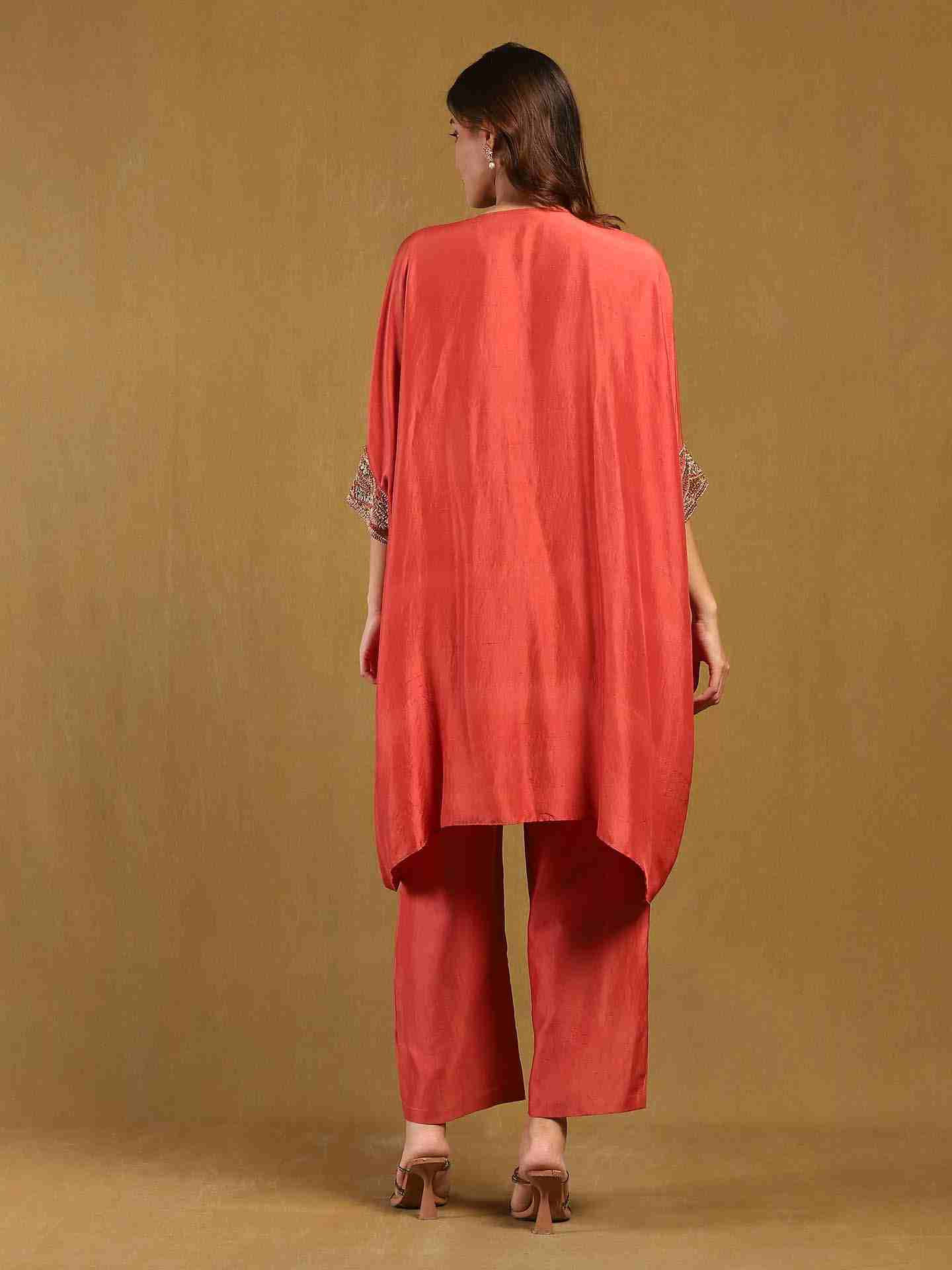 Pink Elec Solid Suit Set