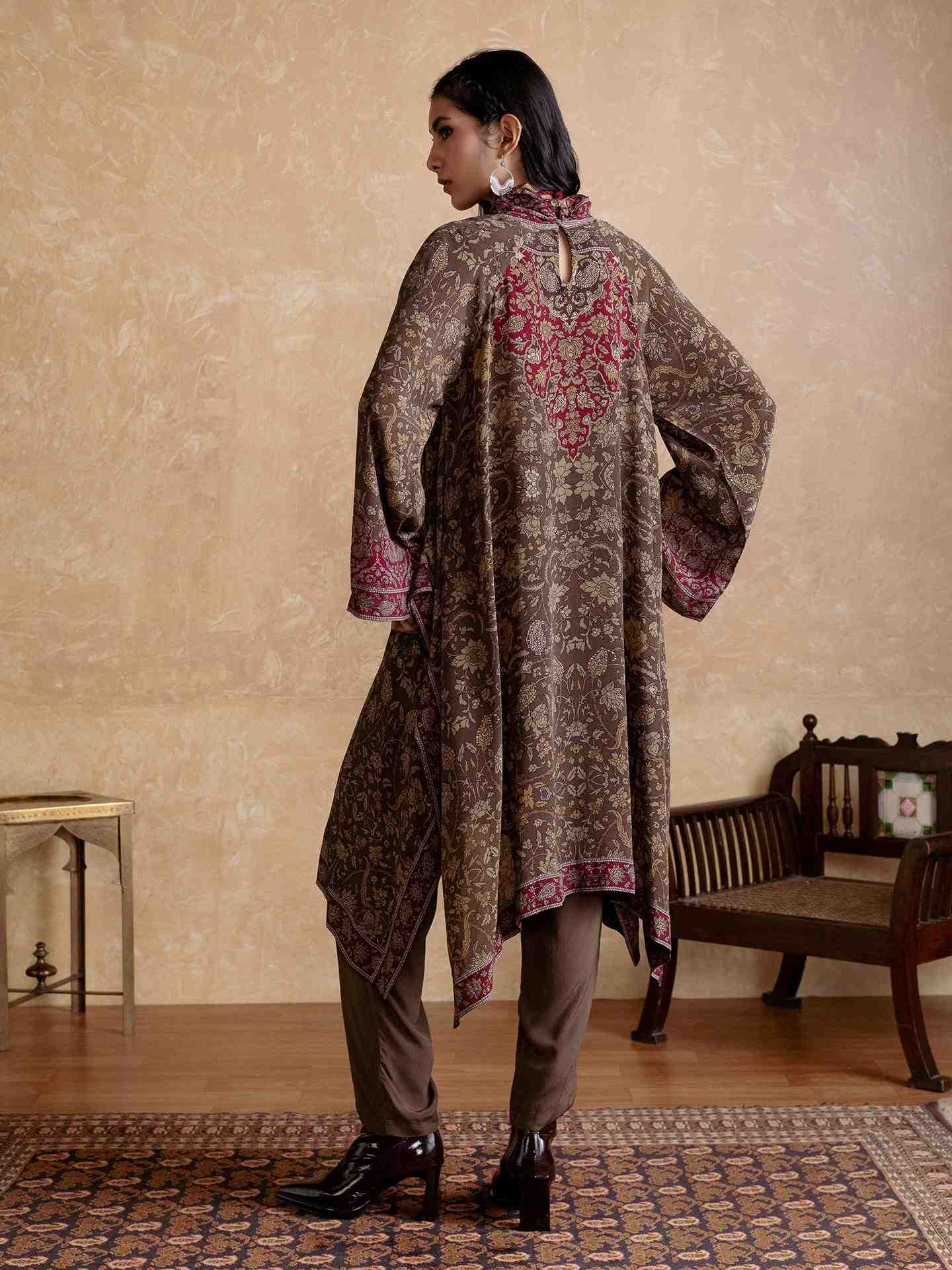 Brown Sonmarg Co-Ord Set