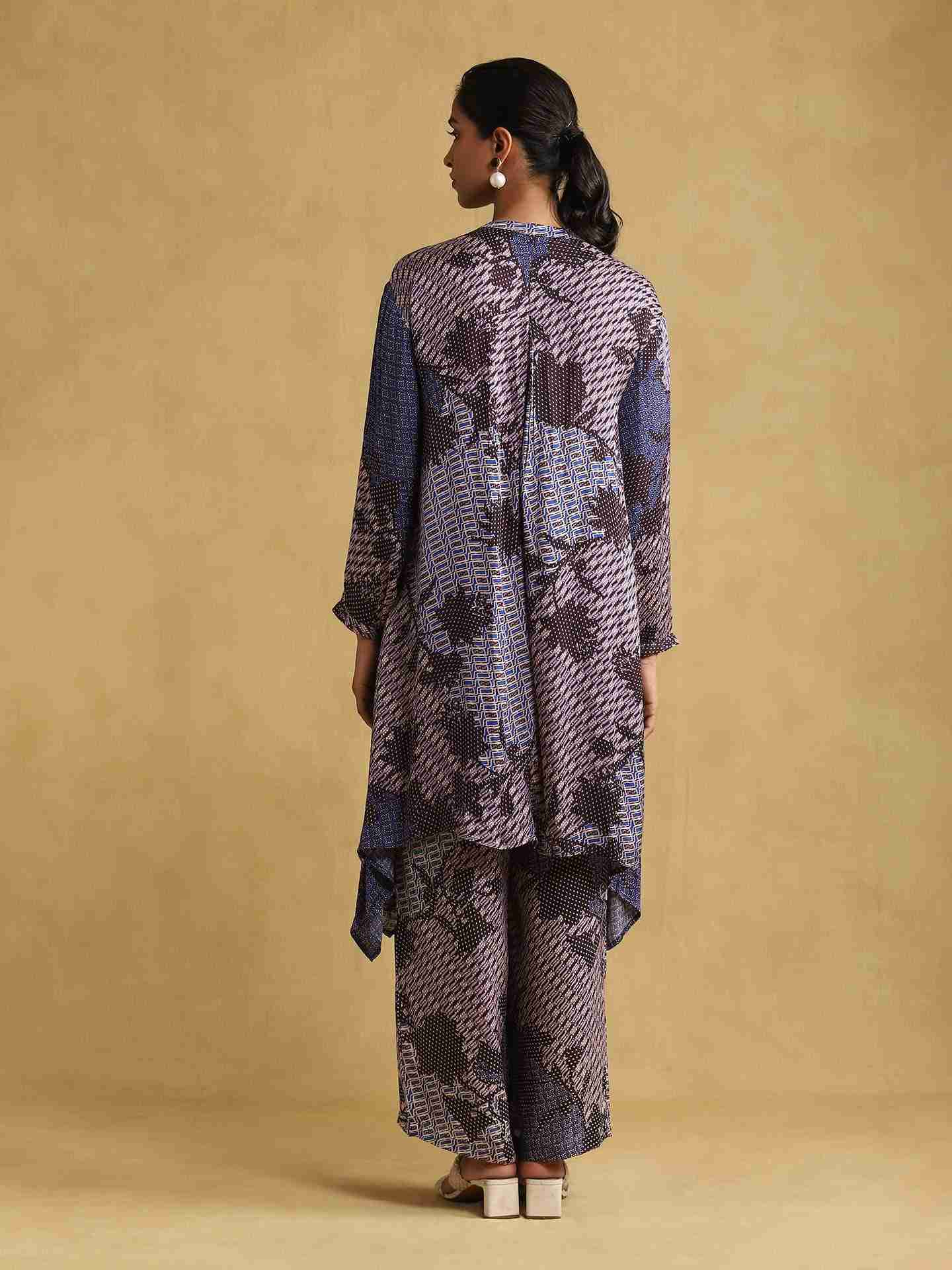 Blue Ava Kurta Set