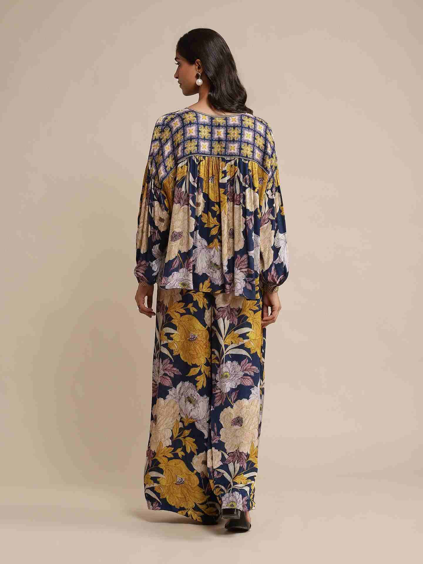 Blue Belladonna Co-Ord Set