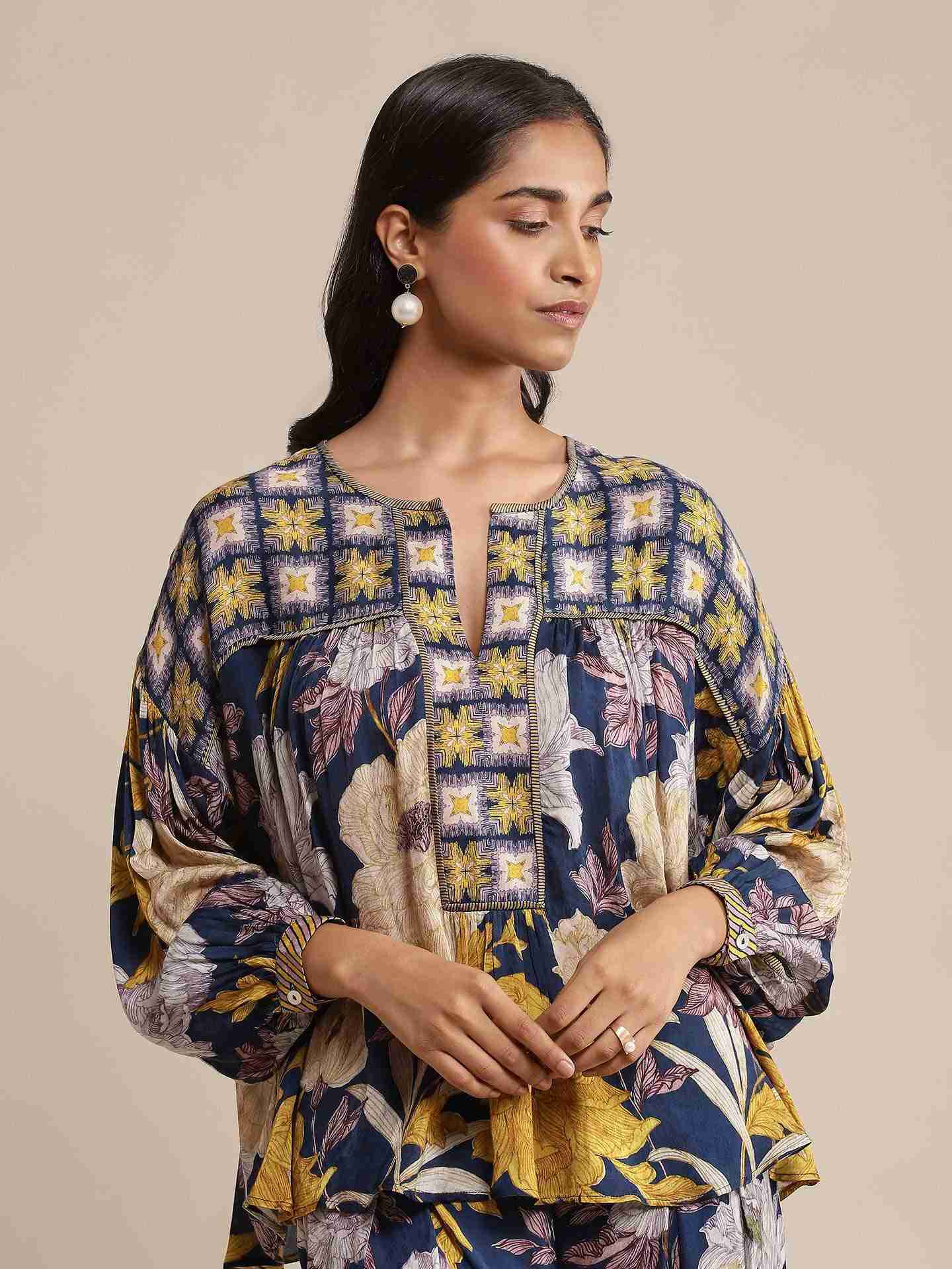 Blue Belladonna Co-Ord Set