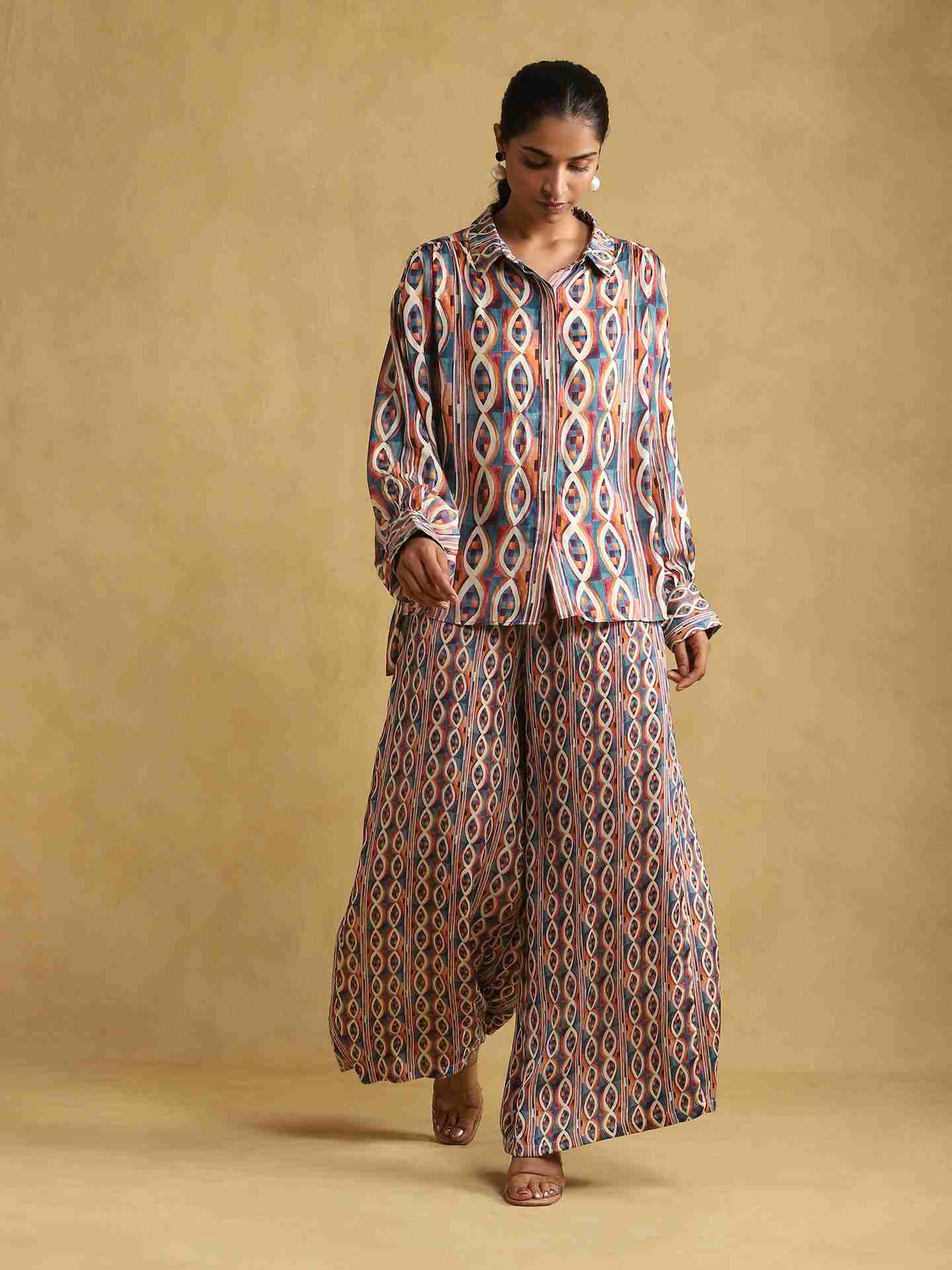 Blue Rubix Co-Ord Set