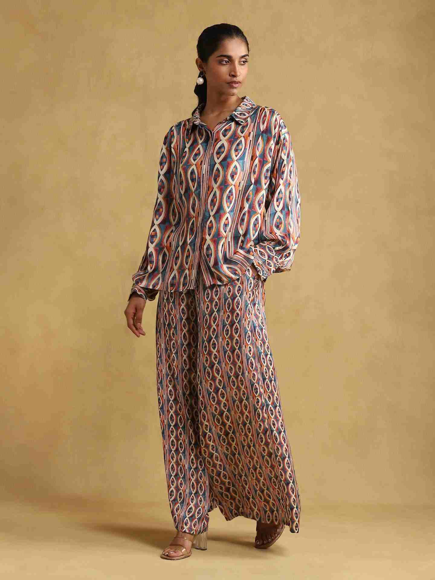 Blue Rubix Co-Ord Set