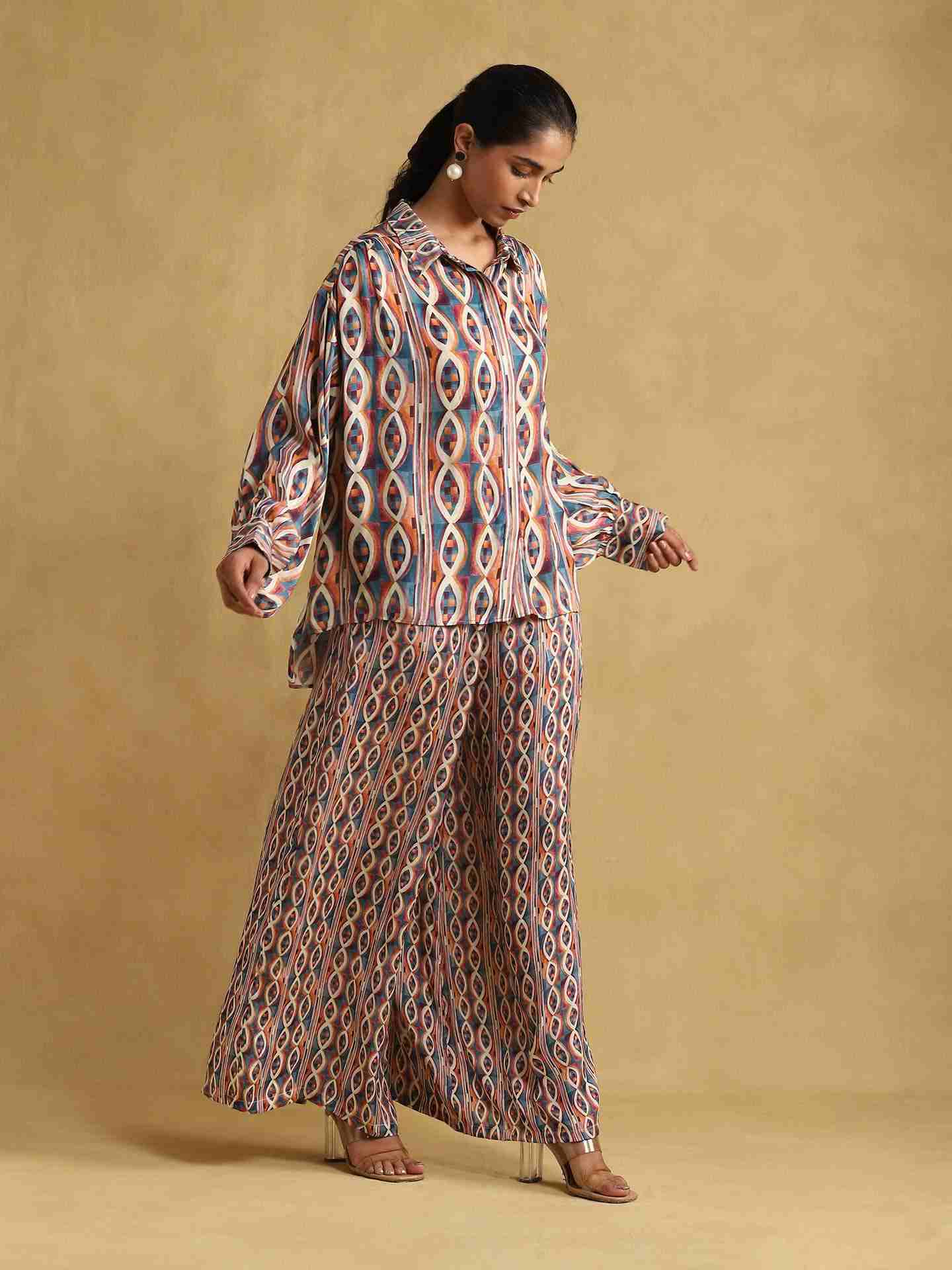 Blue Rubix Co-Ord Set