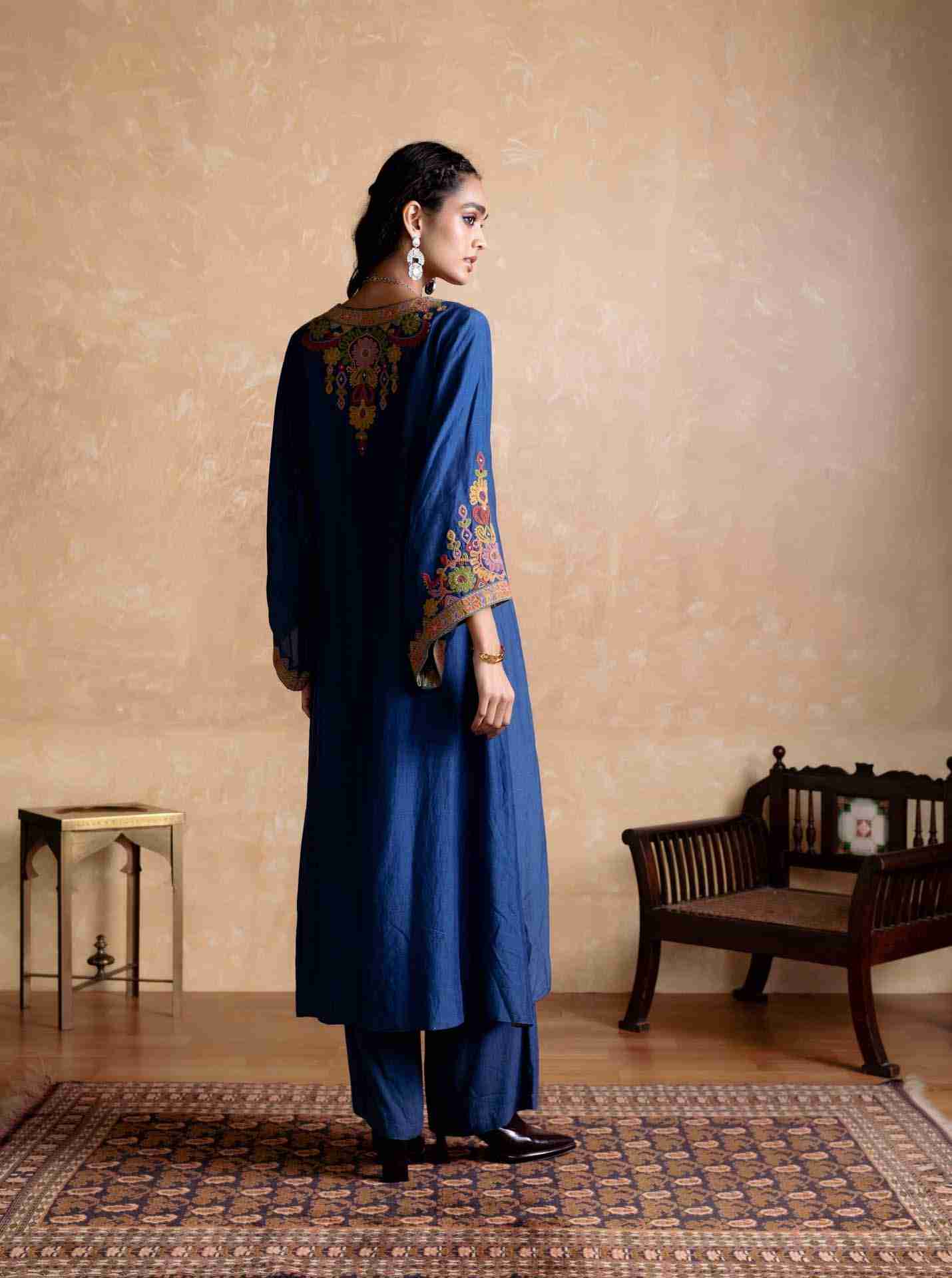 Blue Suta Kurta Set