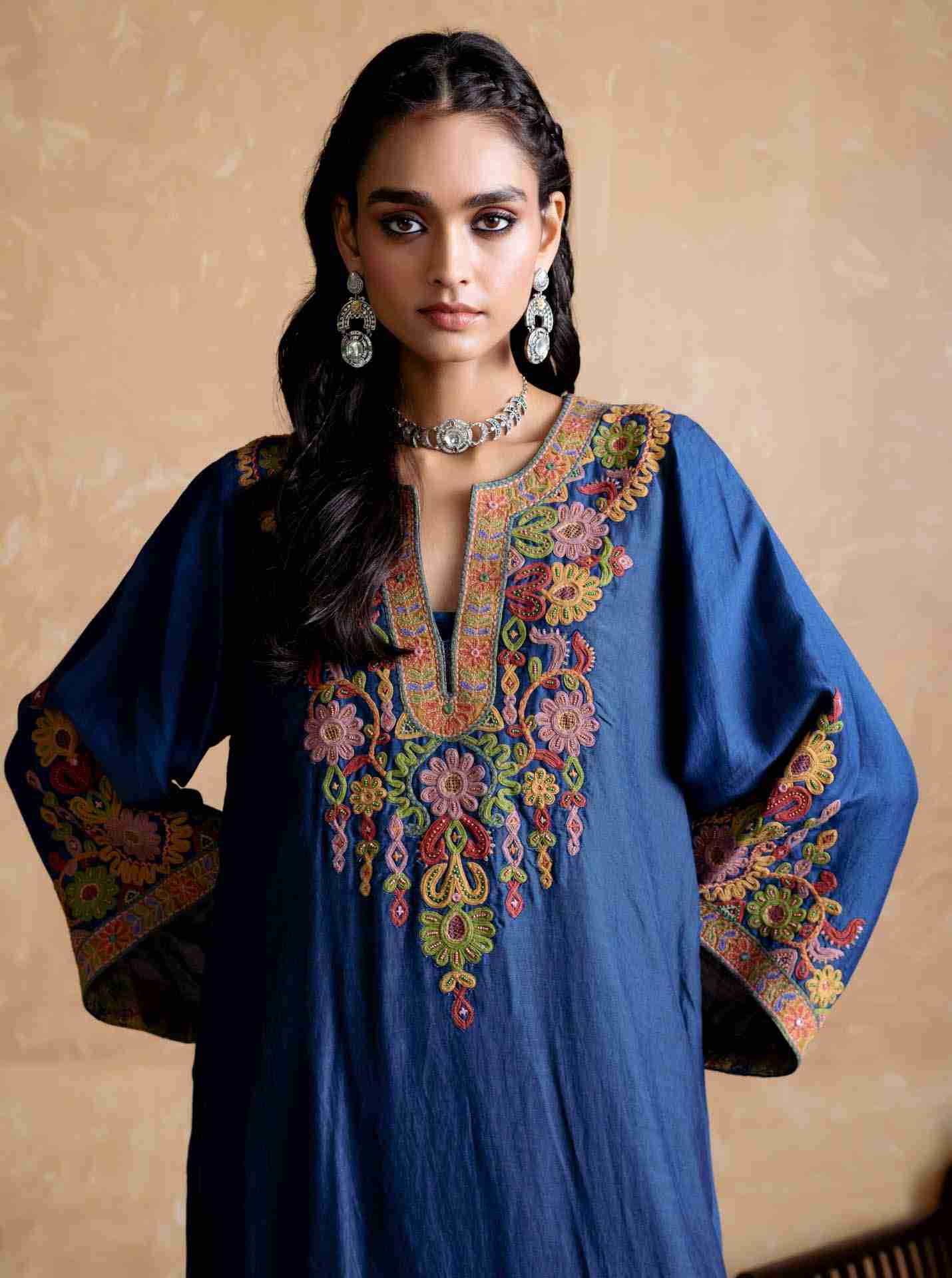 Blue Suta Kurta Set