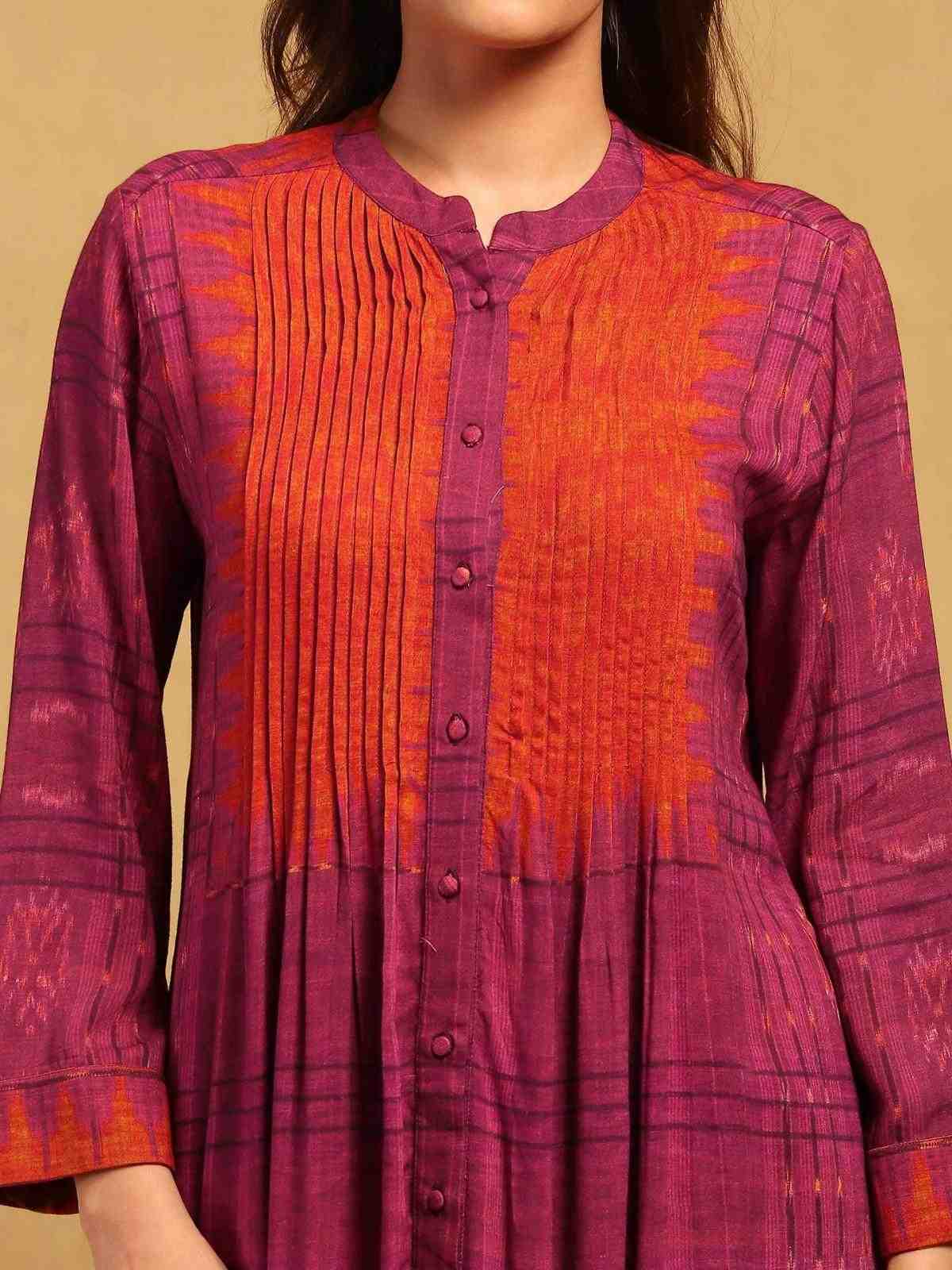 Red Aninda Kurta Set