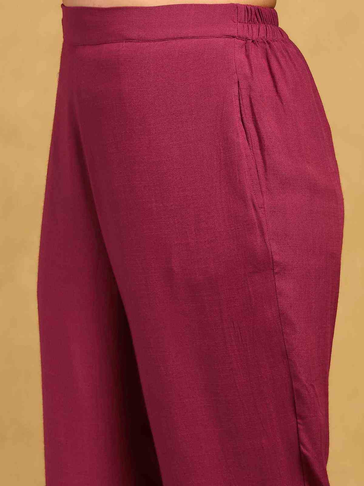 Red Aninda Kurta Set