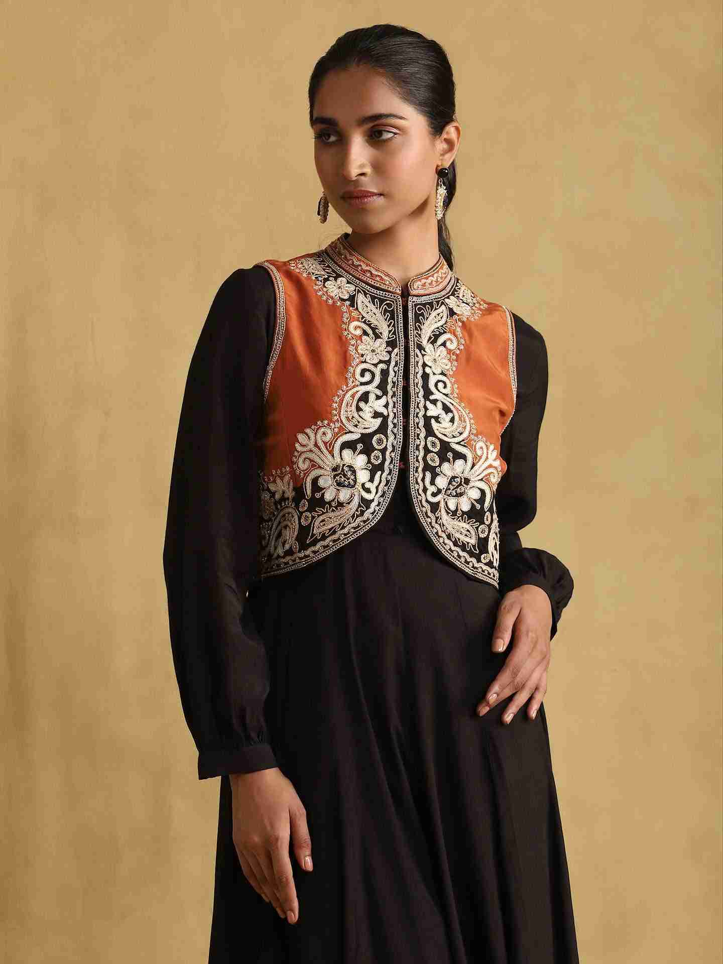 Black Arabesque Dress