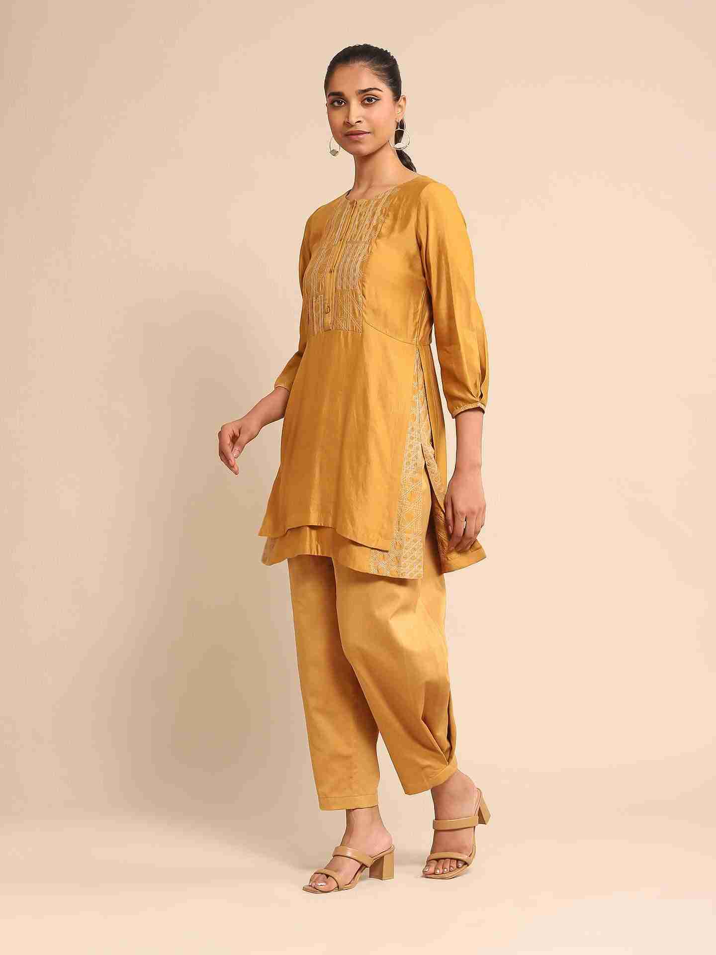 Yellow Urban Elysian Co-Ord Set