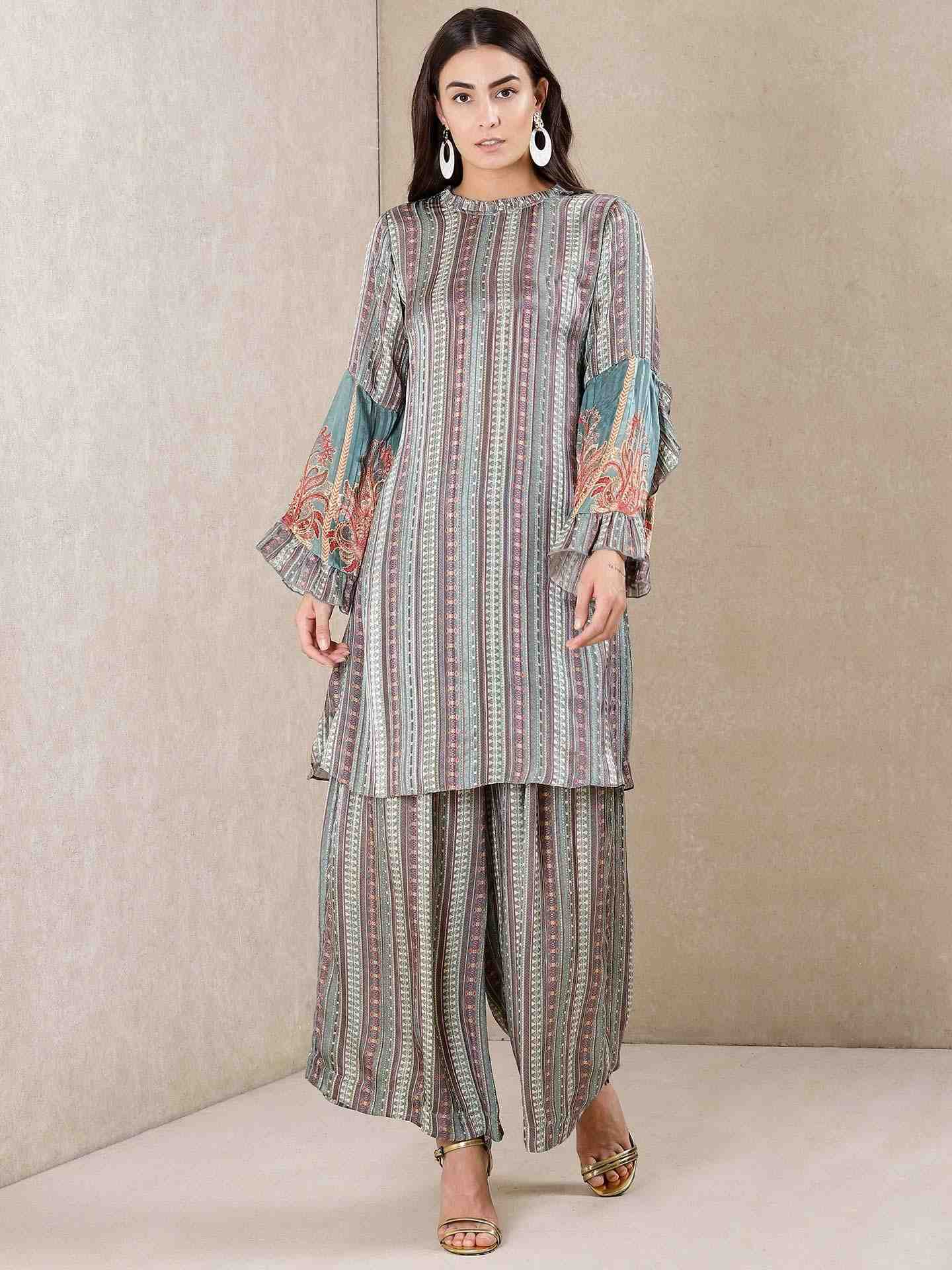 Teal Green Ervin Suit Set