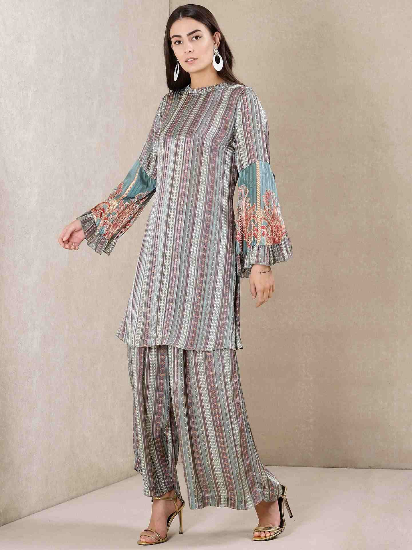 Teal Green Ervin Suit Set