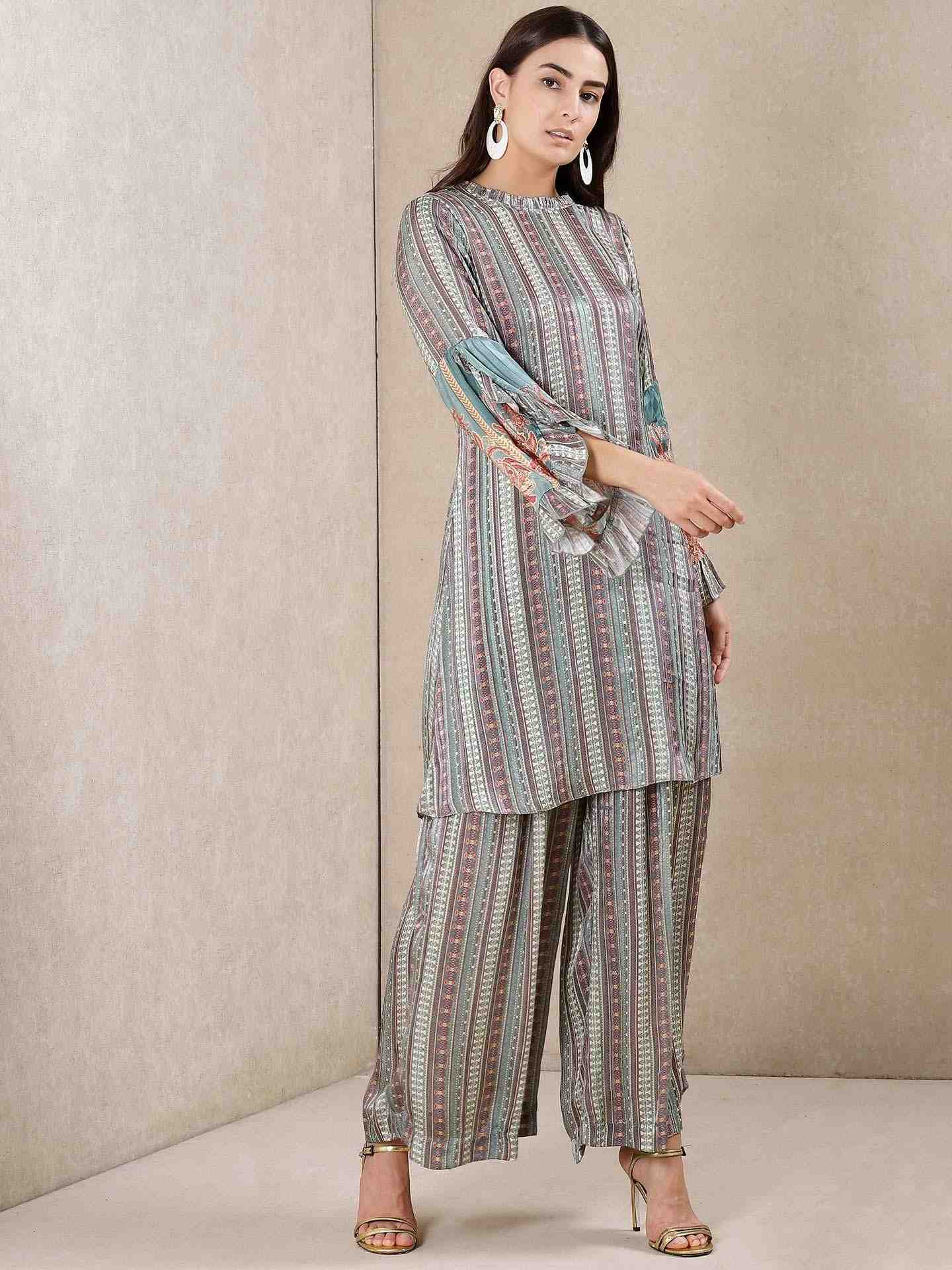 Teal Green Ervin Suit Set