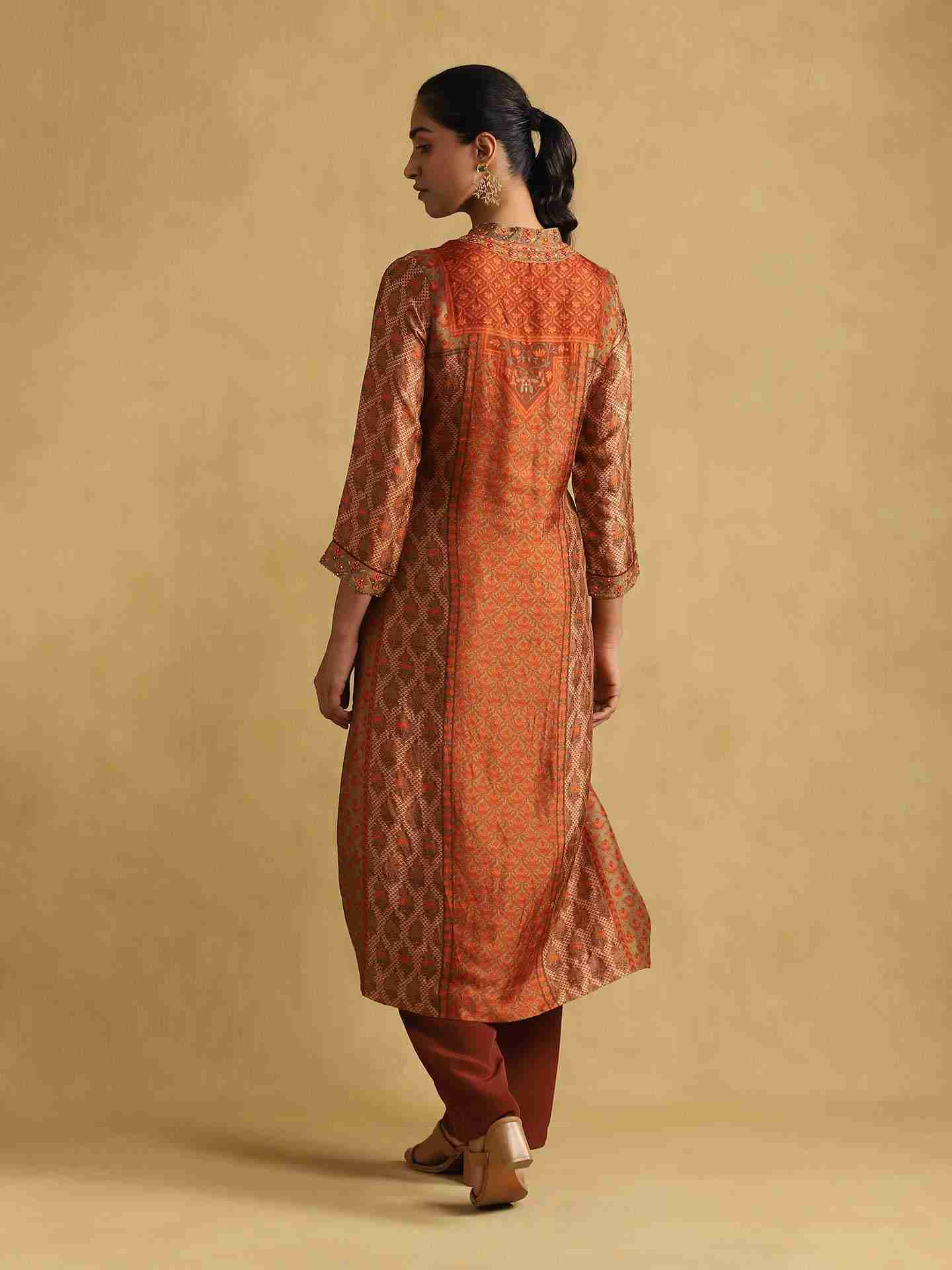 Rust Pushkar Suit Set