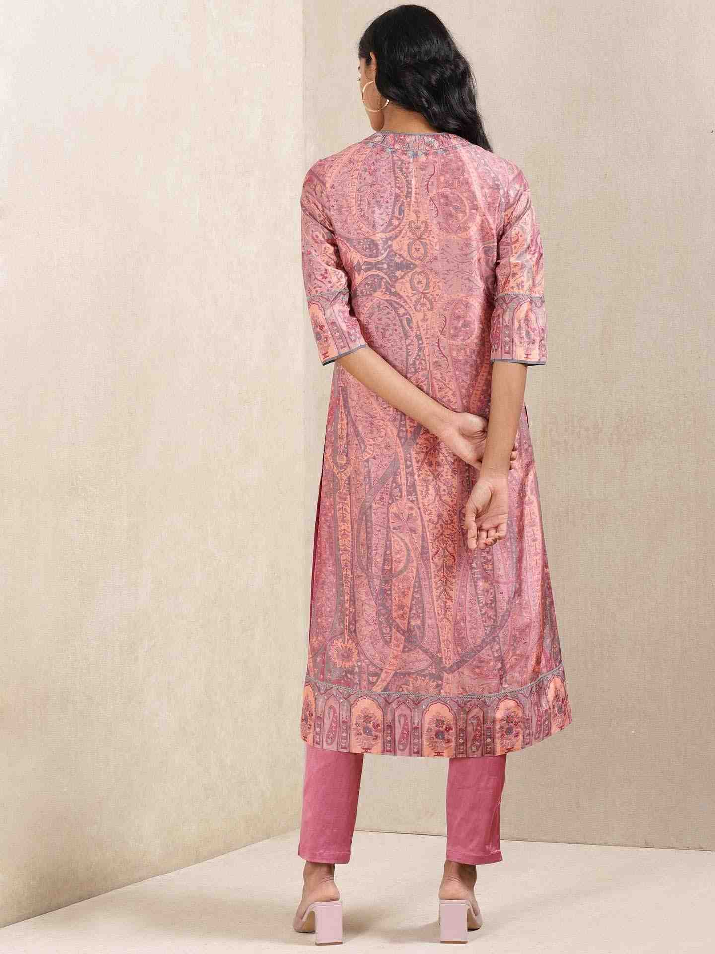 Pink Maharaja Suit Set