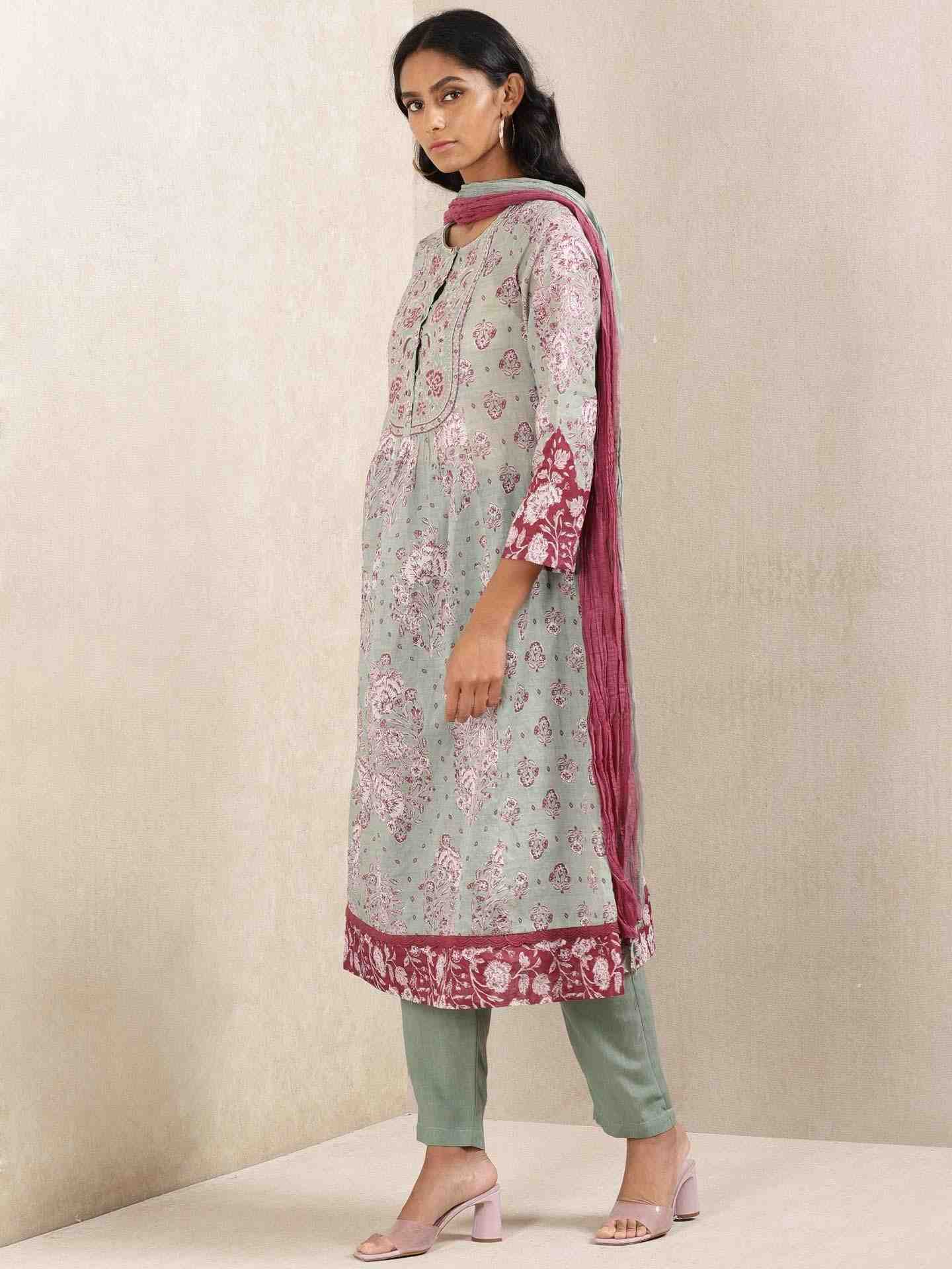 Mint Ratrani Suit Set