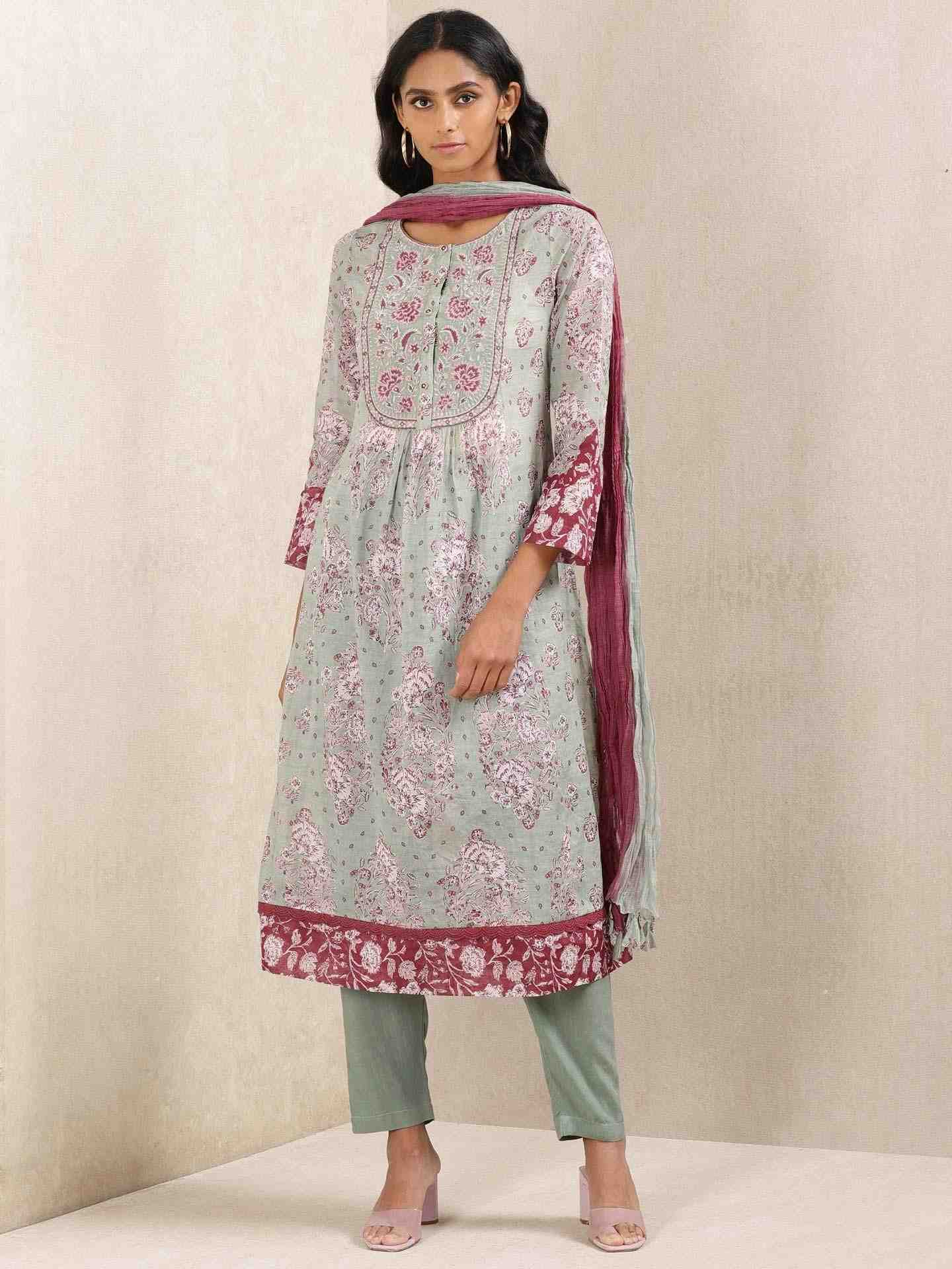 Mint Ratrani Suit Set