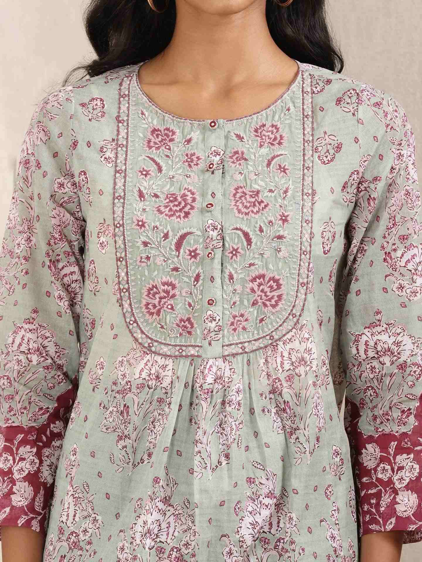 Mint Ratrani Suit Set
