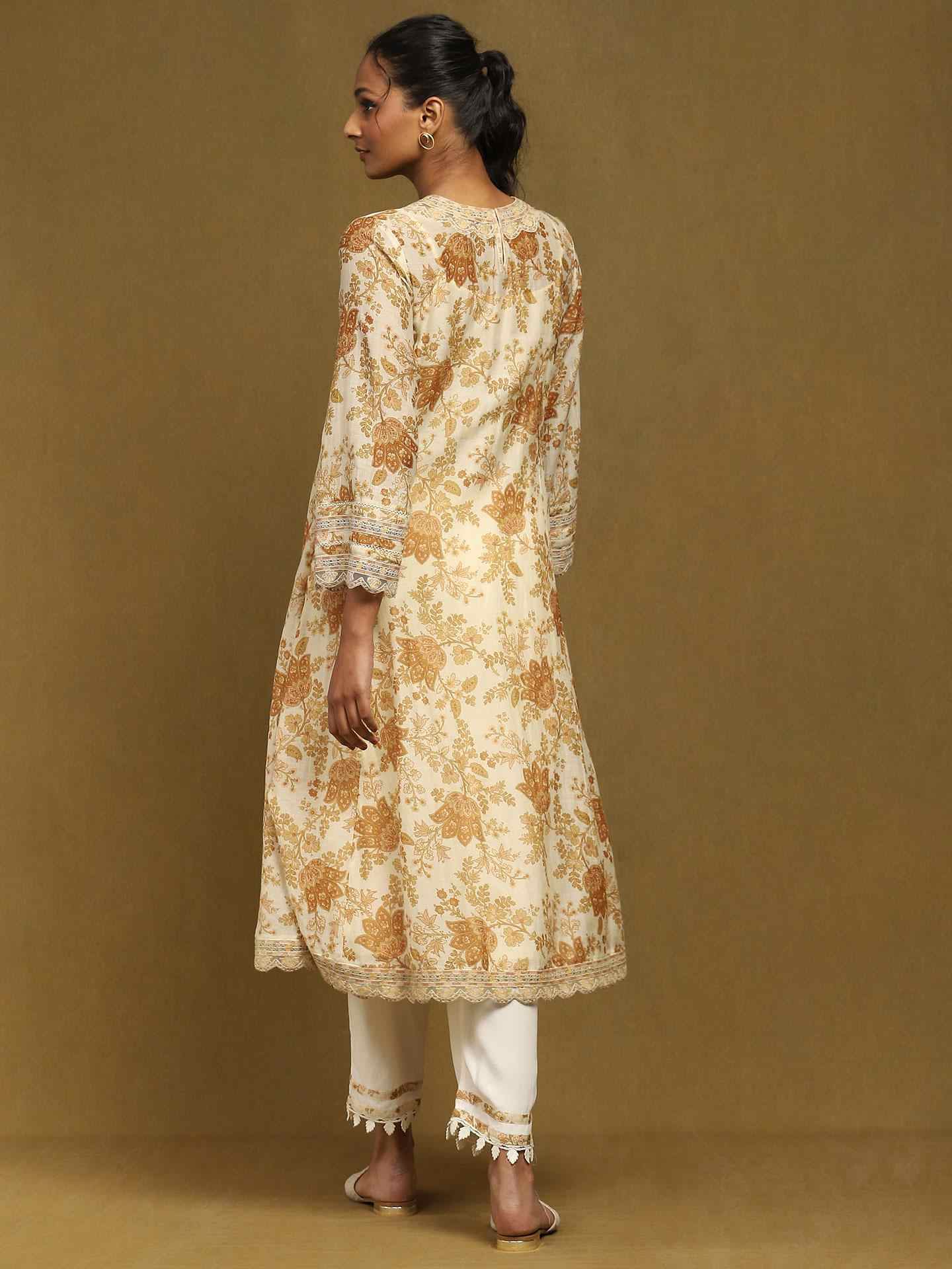 Beige Zoe Tonal Suit Set