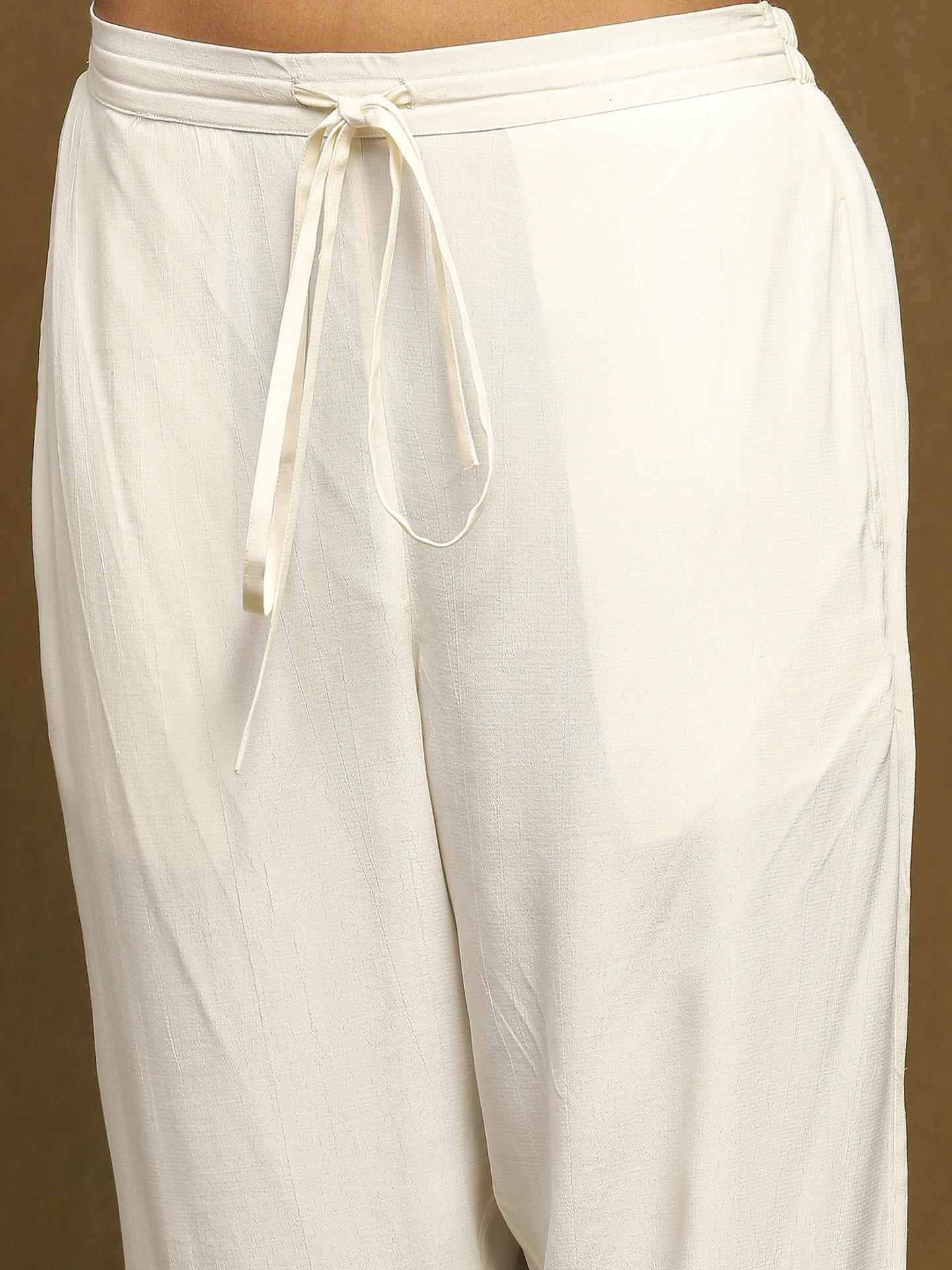 Beige Zoe Tonal Suit Set