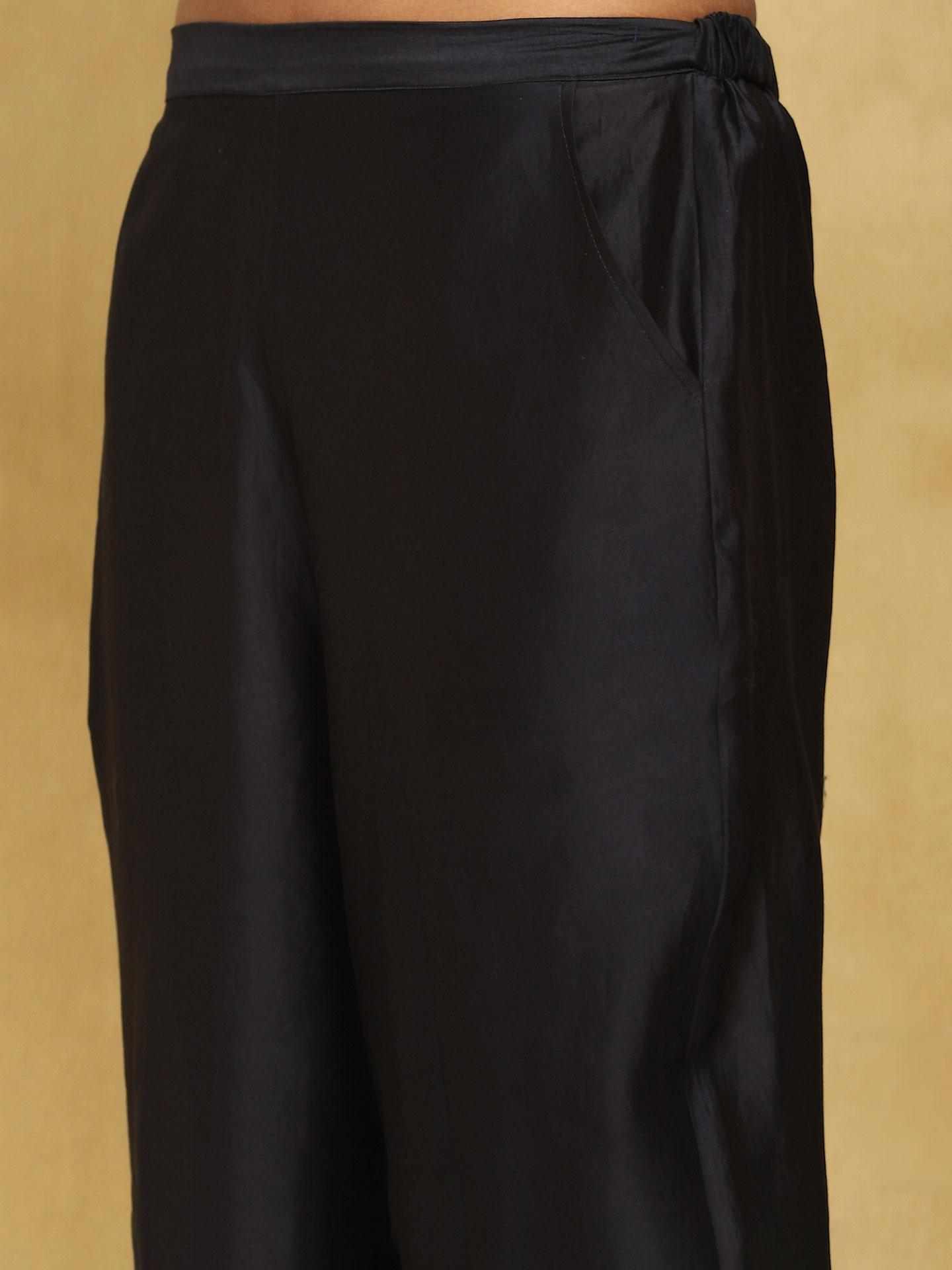 Black Baijayanti Suit Set