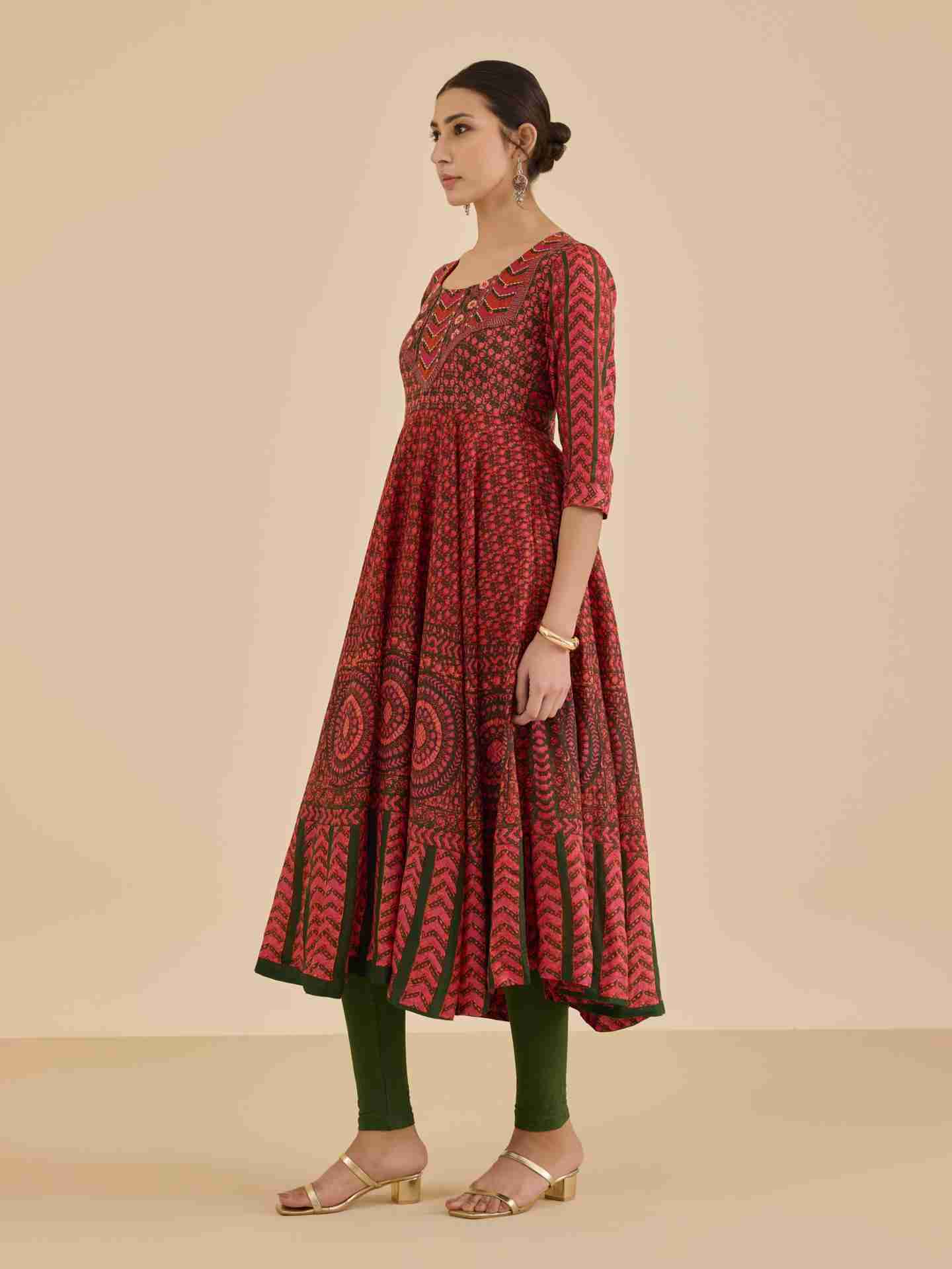 Green Jigisa  Suit Set