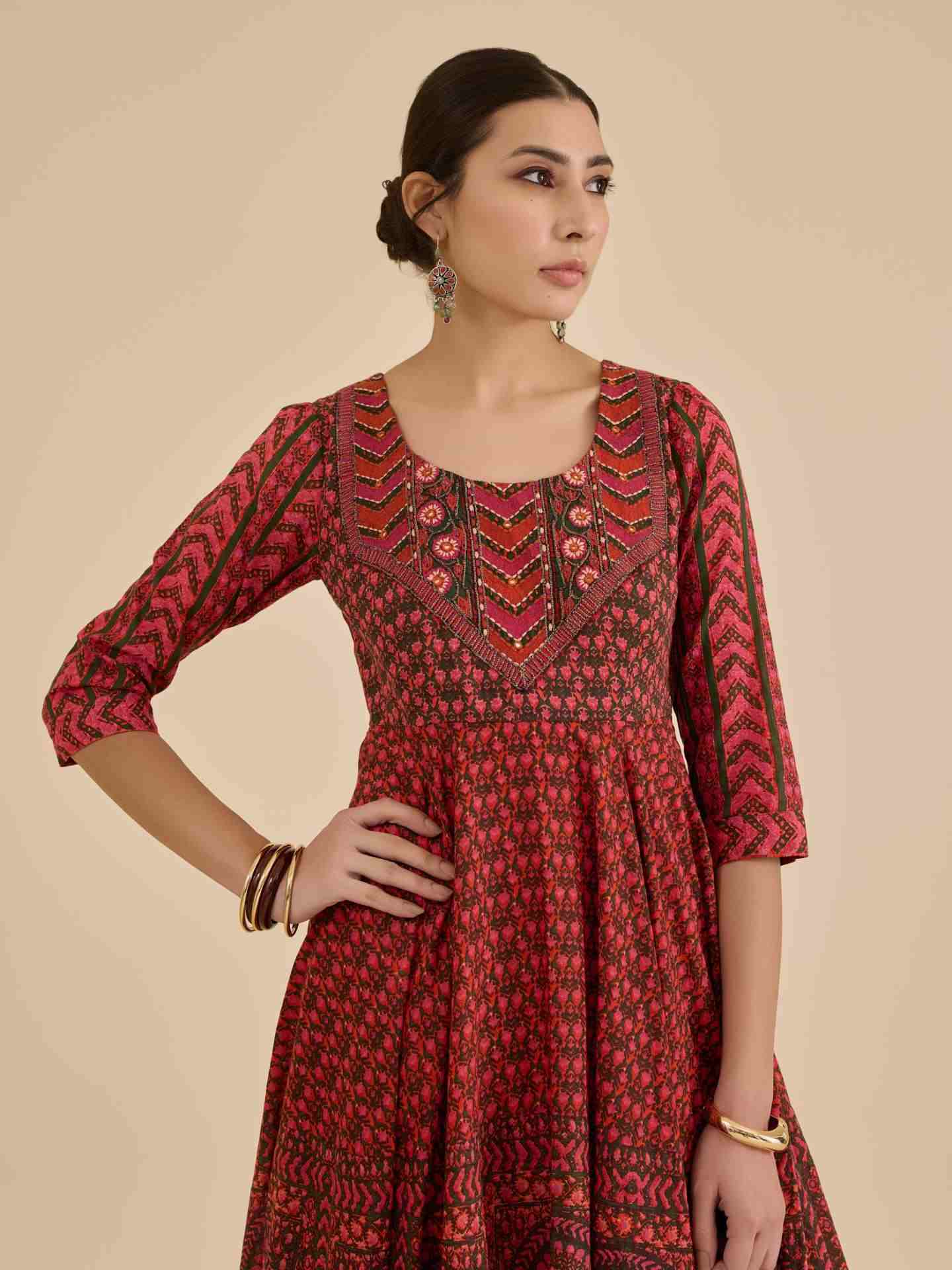Green Jigisa  Suit Set