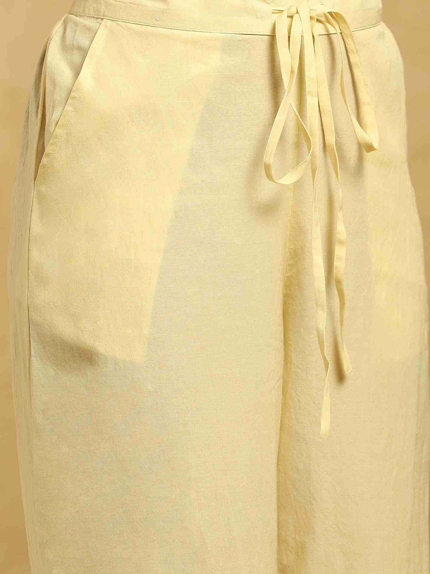 Pink Jharoka Cotton Suit Set