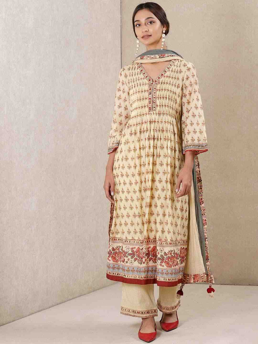 Beige Sabana Suit Set