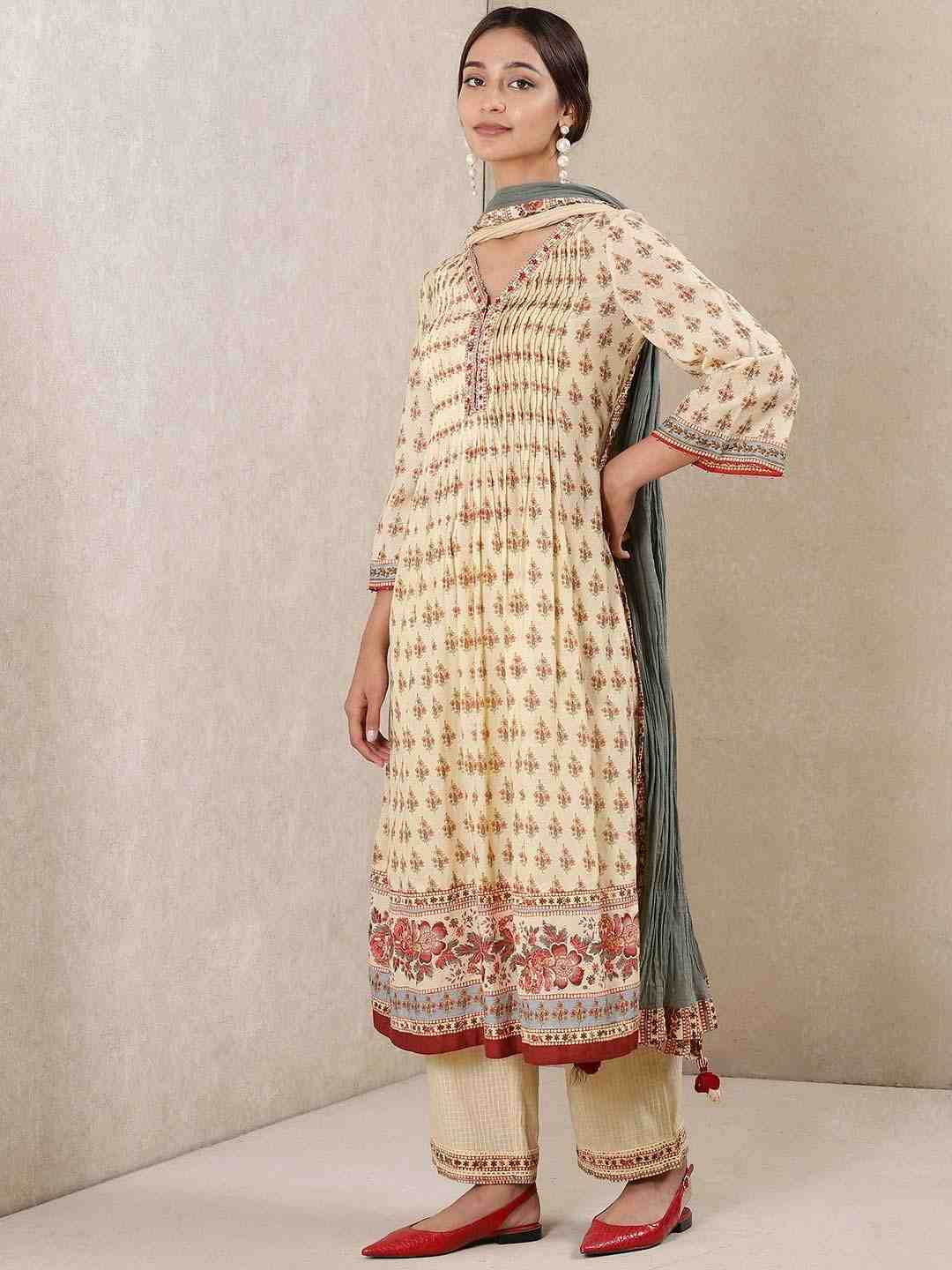 Beige Sabana Suit Set