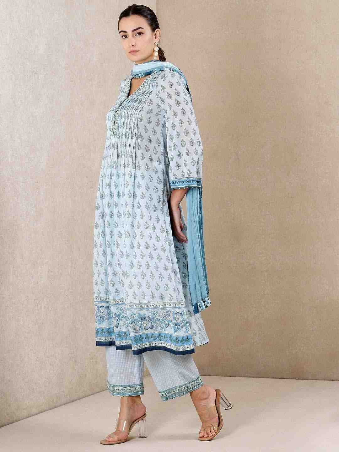 Blue Sabana Suit Set